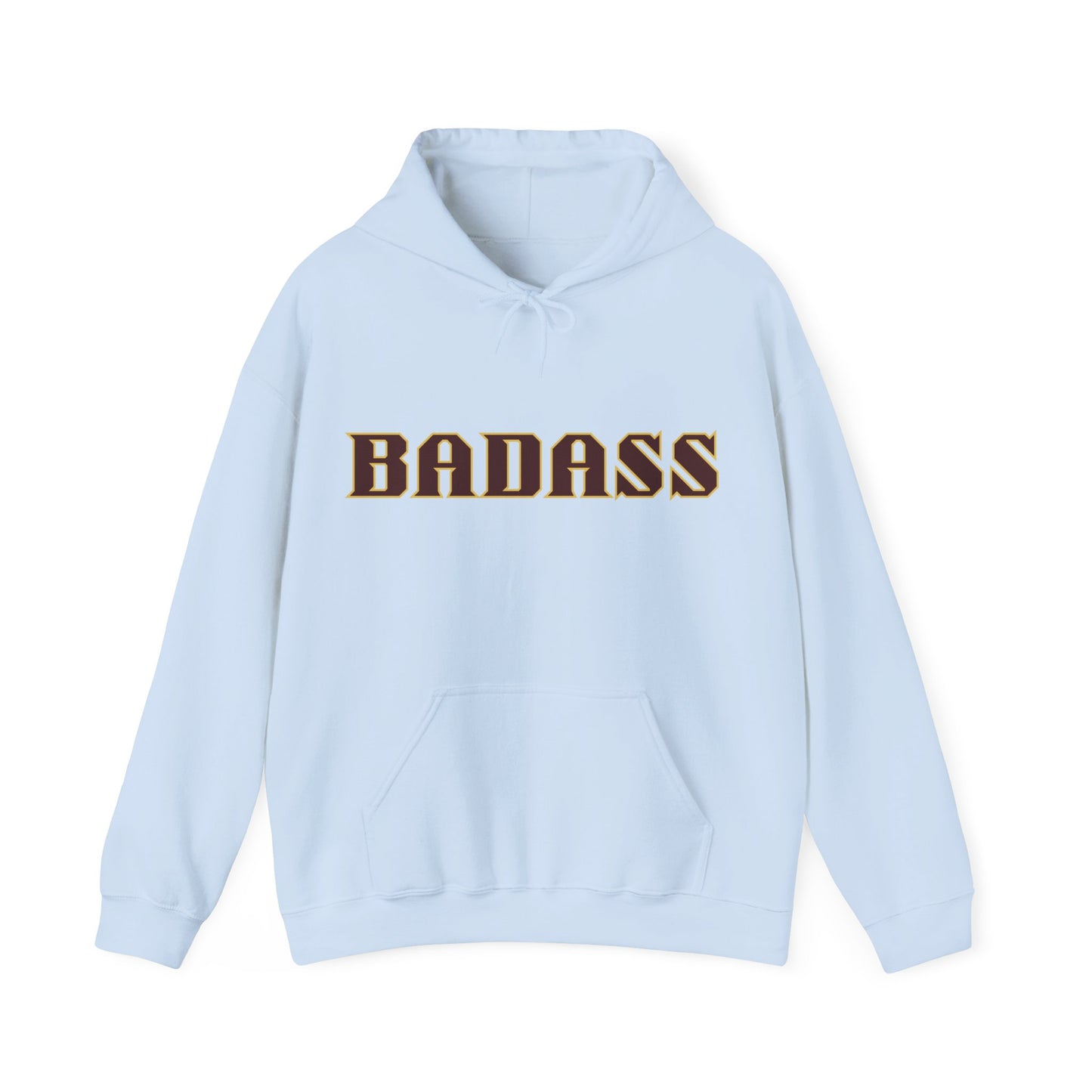 Badass Unisex Heavy Blend™ Hooded Sweatshirt, funny, strong, hoodies, gifts for friends, gender neutral, personality, attitude, warm, soft