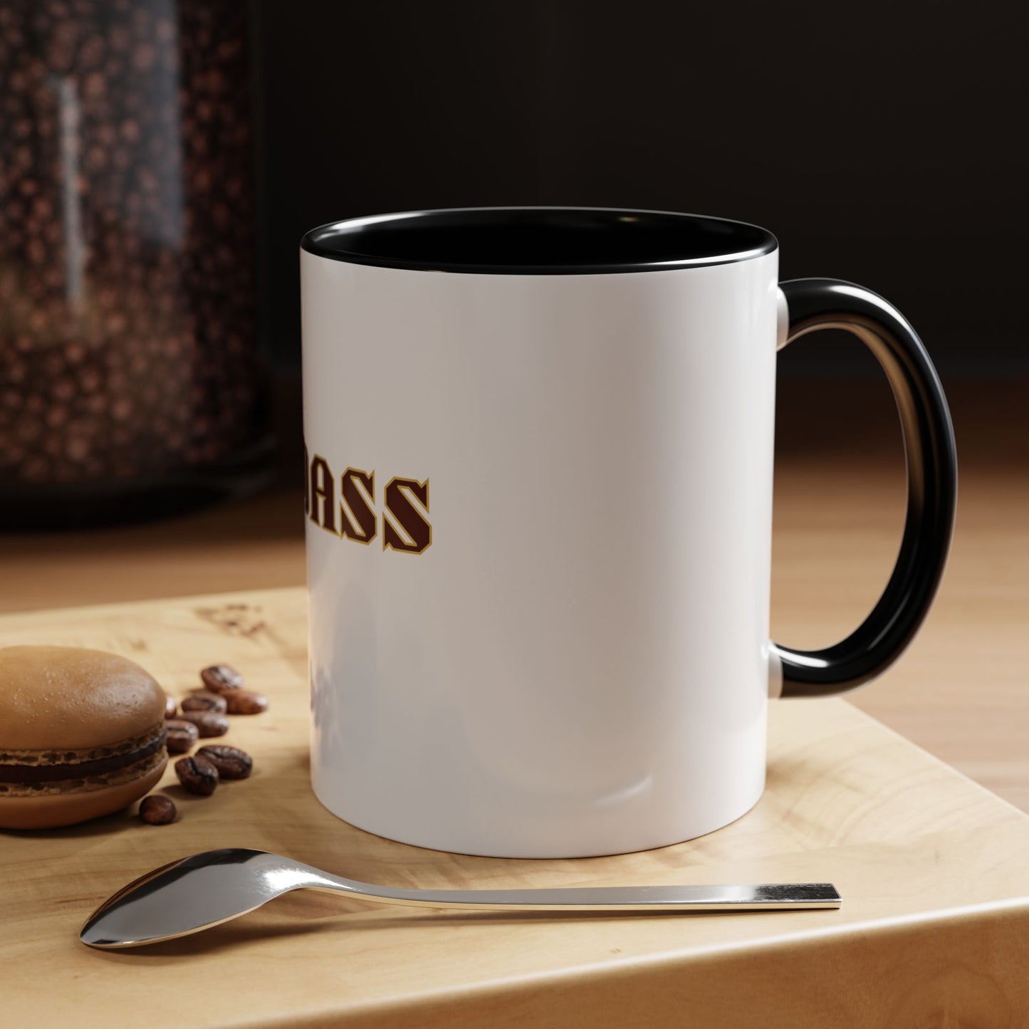 Badass Coffee Mug, Strong Empowered Bold Confident Gifts For Friends Mom Sister Dad Ceramic BPA-Free Gift