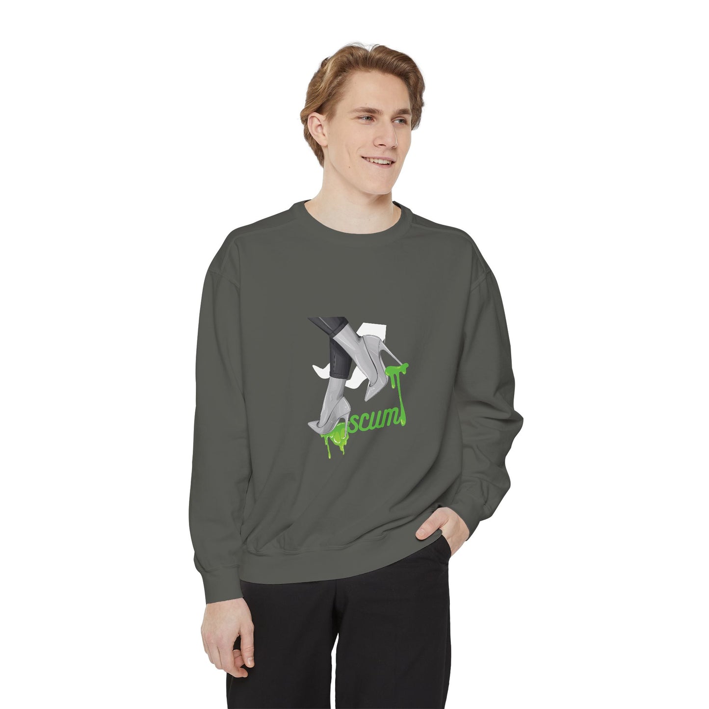 High Heels Dripping Scum Unisex Sweatshirt