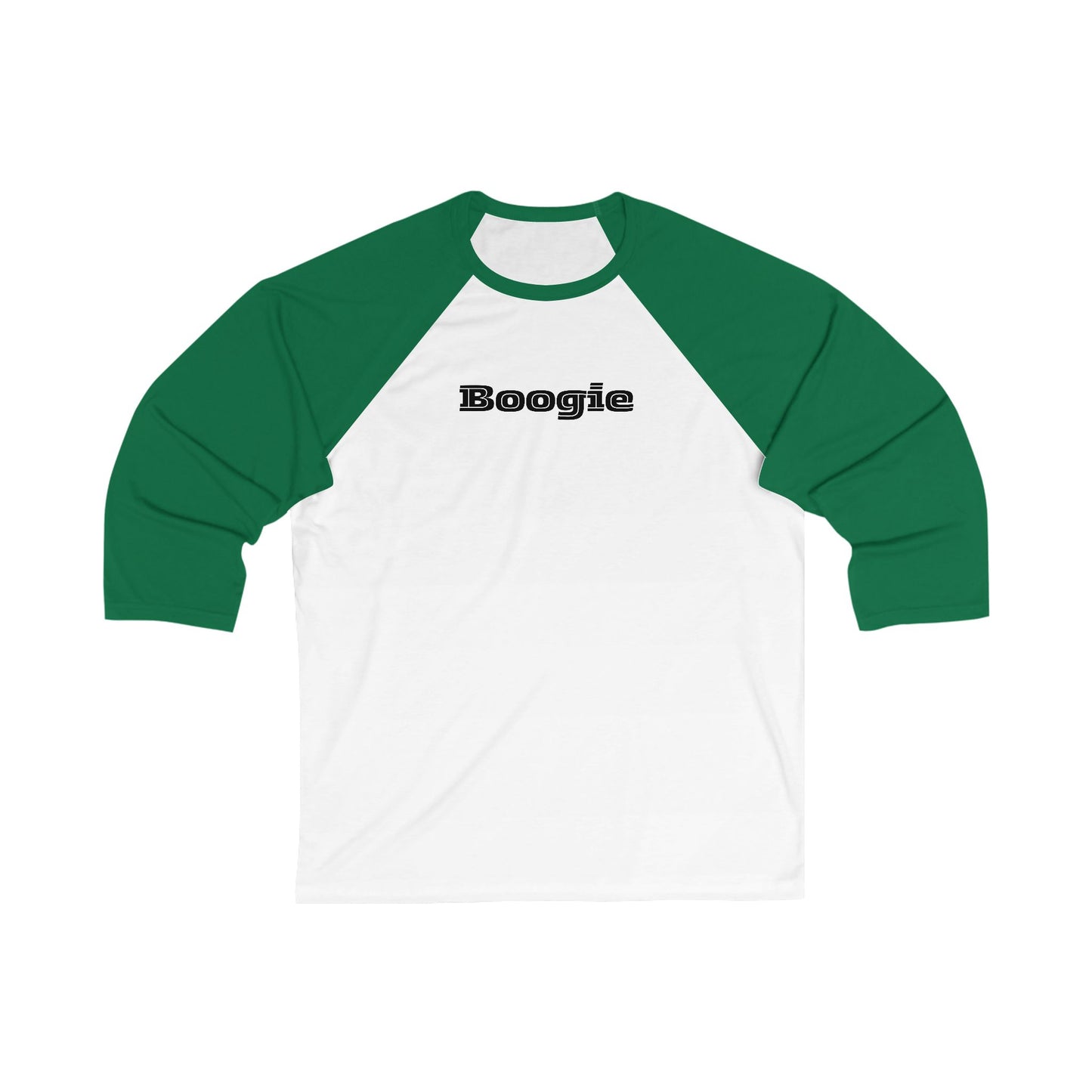 Boogie Unisex 3\4 Sleeve Baseball Tee, dance, fun shirt, 2 color shirts, gender neutral gifts for women men teens friends birthday Christmas