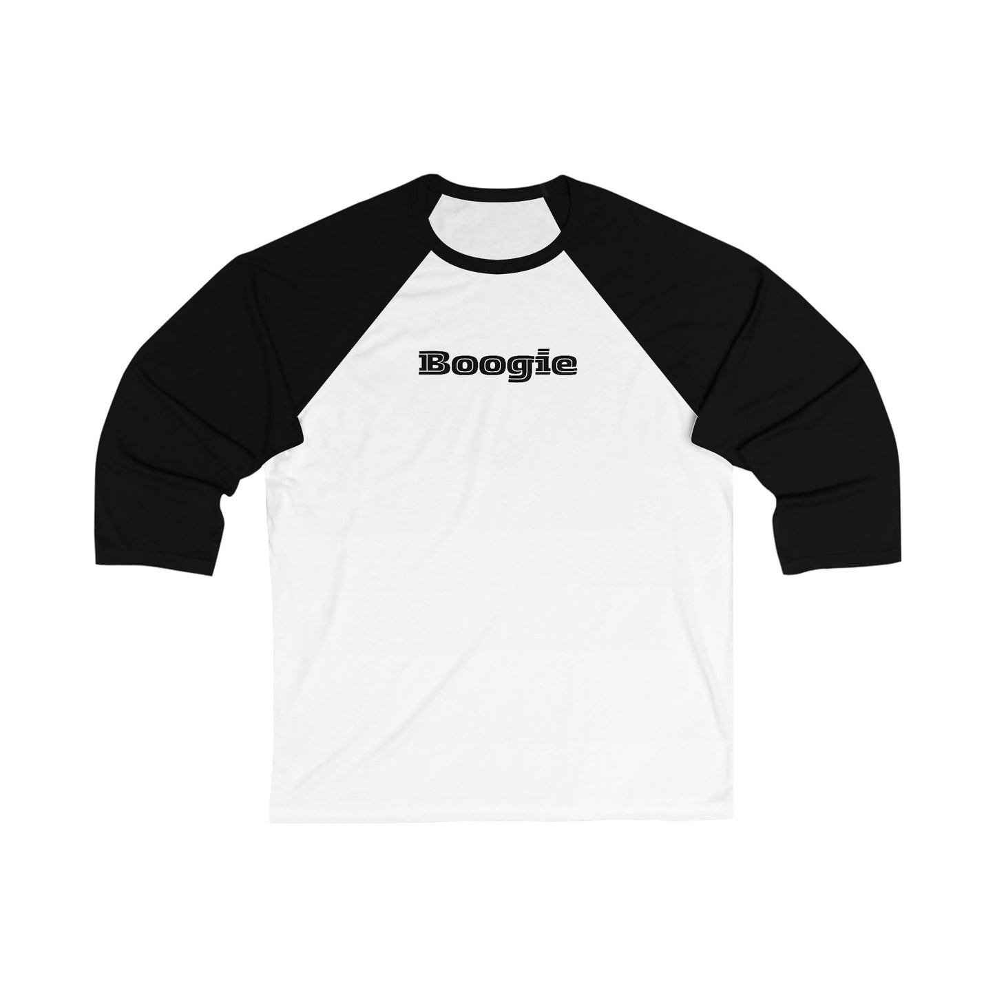 Boogie Unisex 3\4 Sleeve Baseball Tee, dance, fun shirt, 2 color shirts, gender neutral gifts for women men teens friends birthday Christmas