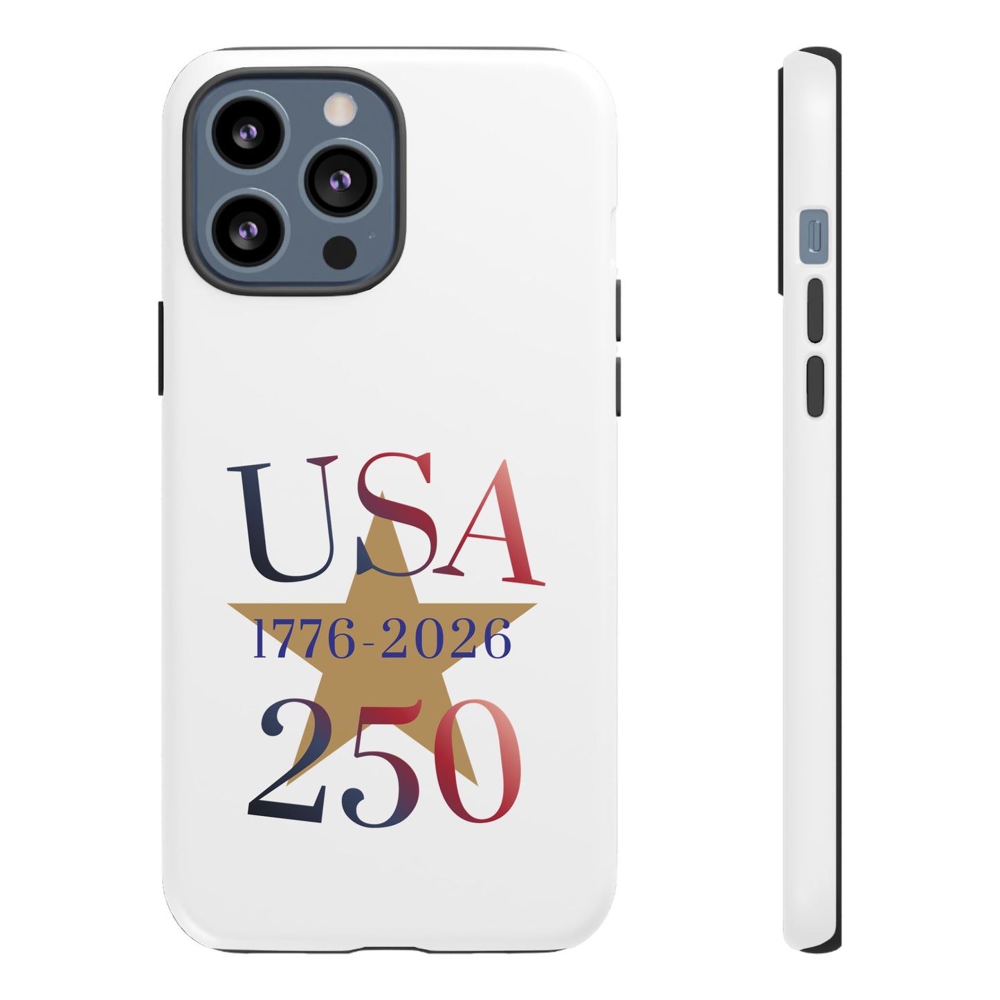 USA 250 Phone Case — 1776–2026 Bicentennial Celebration Protective Case