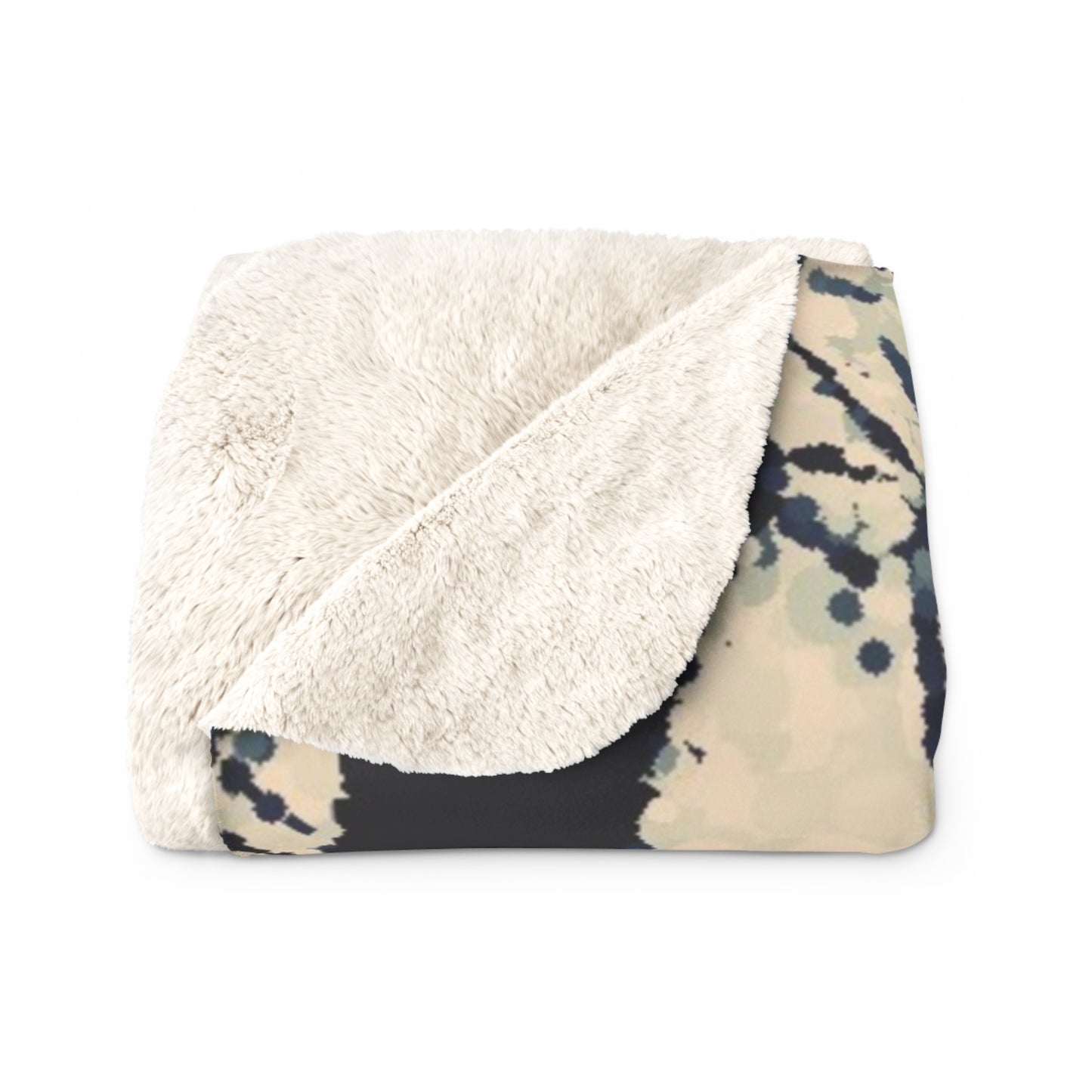 Crows in Forest Sherpa Fleece Blanket, Original Artwork, Home Decor, Cozy, Halloween, Holiday, Gift, Trees, Birds, Nature, Throw 50x60 60x80
