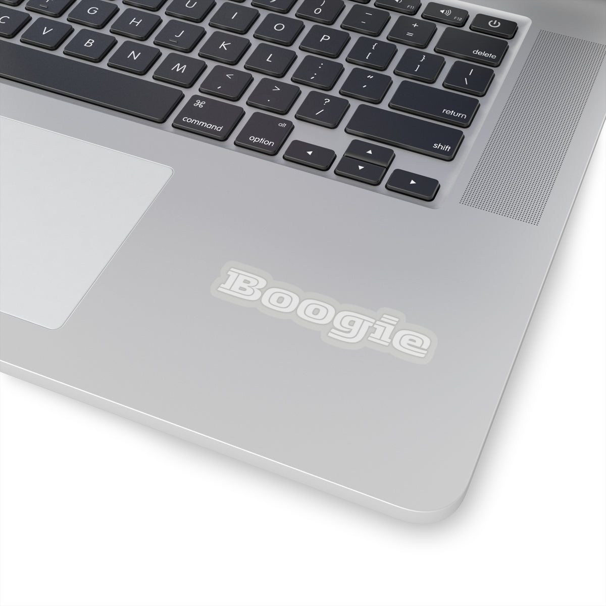 Boogie White Kiss-Cut Stickers, Decorative Dancing Sticker, Fun White Stickers, Cool Laptop Decal, Cute Vinyl Sticker Pack