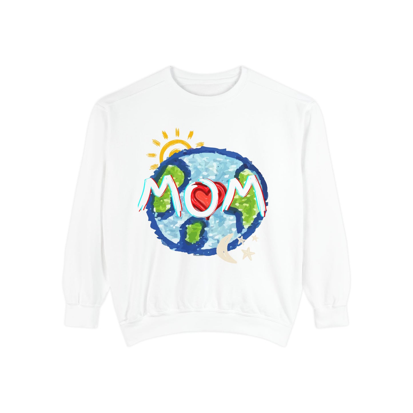 Mom’s World Graphic Unisex Sweatshirt for Mother’s Day