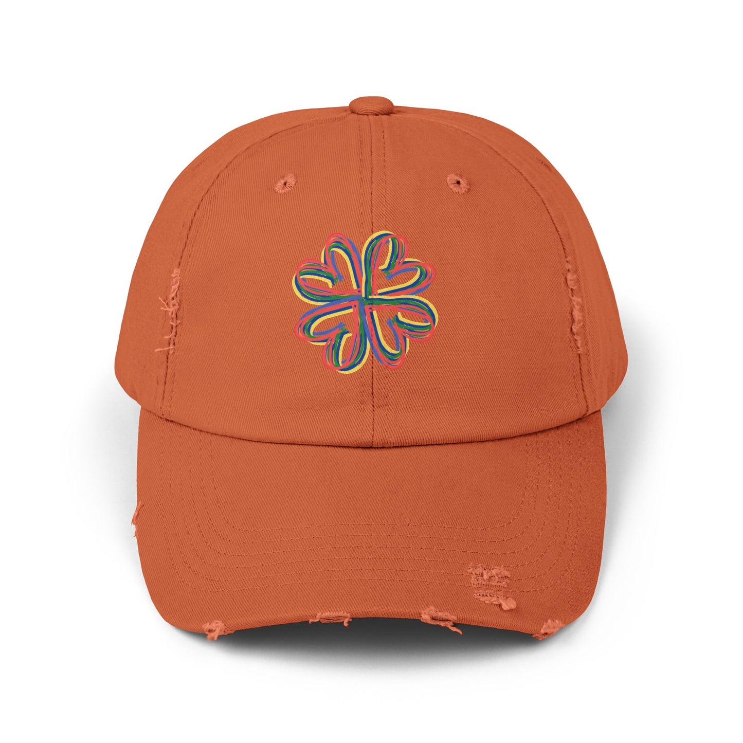 Floral Design Cap