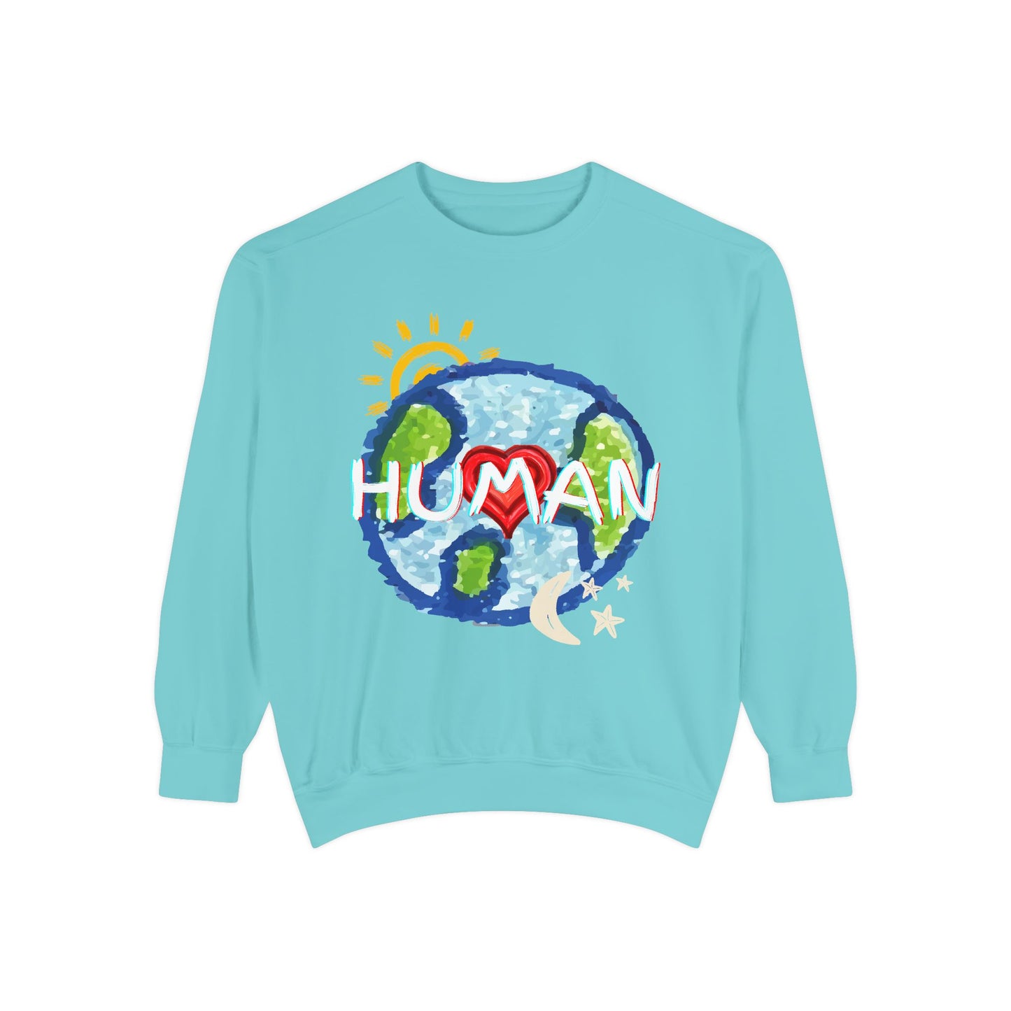 Human World Graphic Unisex Sweatshirt