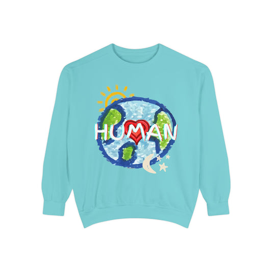 Human World Graphic Unisex Sweatshirt