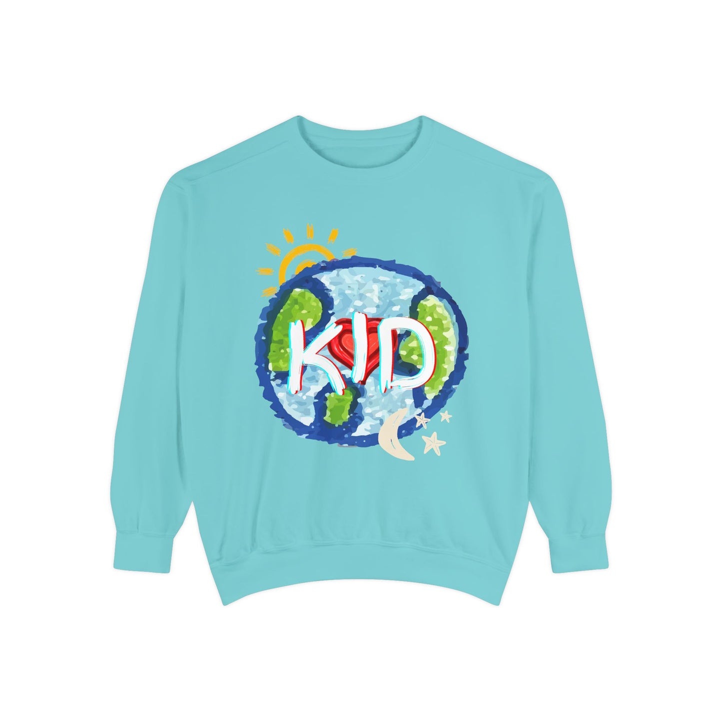 Kid World Graphic Unisex Sweatshirt