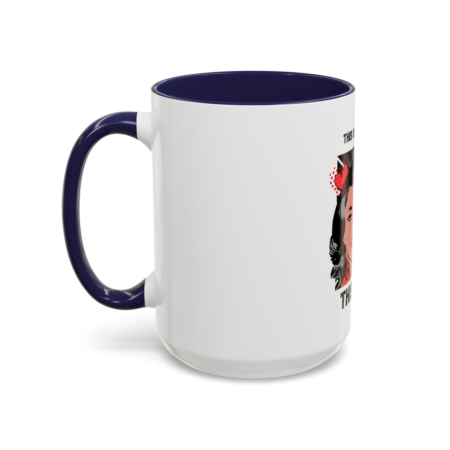 This Is Not A Mood Funny Coffee Mug -Gifts For Women, Friends, Ceramic, BPA-Free