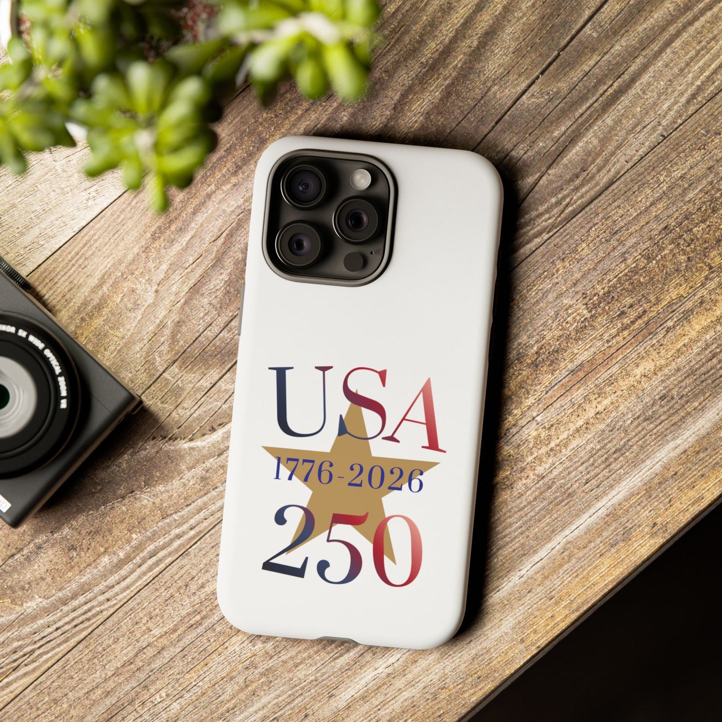 USA 250 Phone Case — 1776–2026 Bicentennial Celebration Protective Case