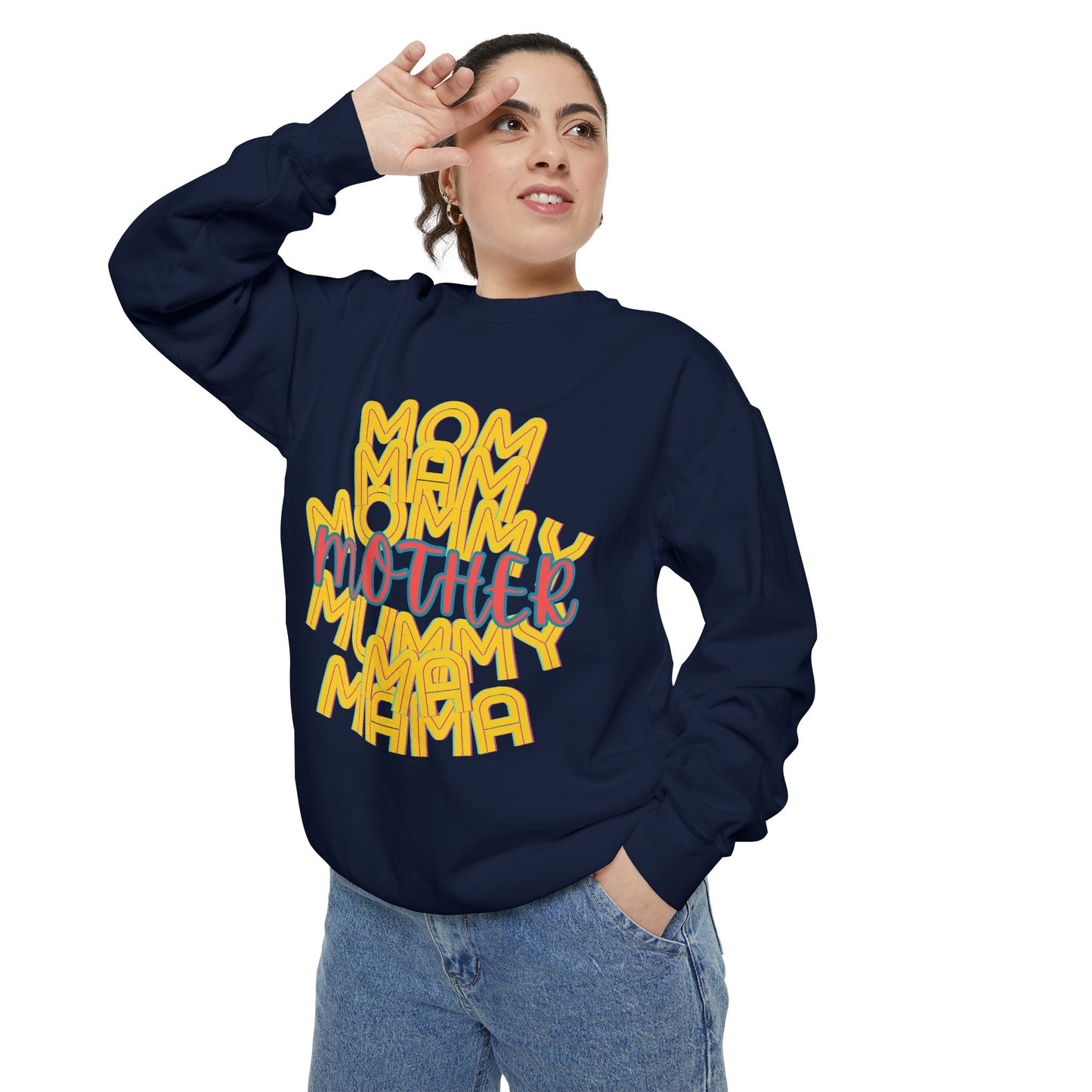 Mother Unisex Sweatshirt - Love Mommy Ma Mam Mama Mummy - Mothers Day Gifts