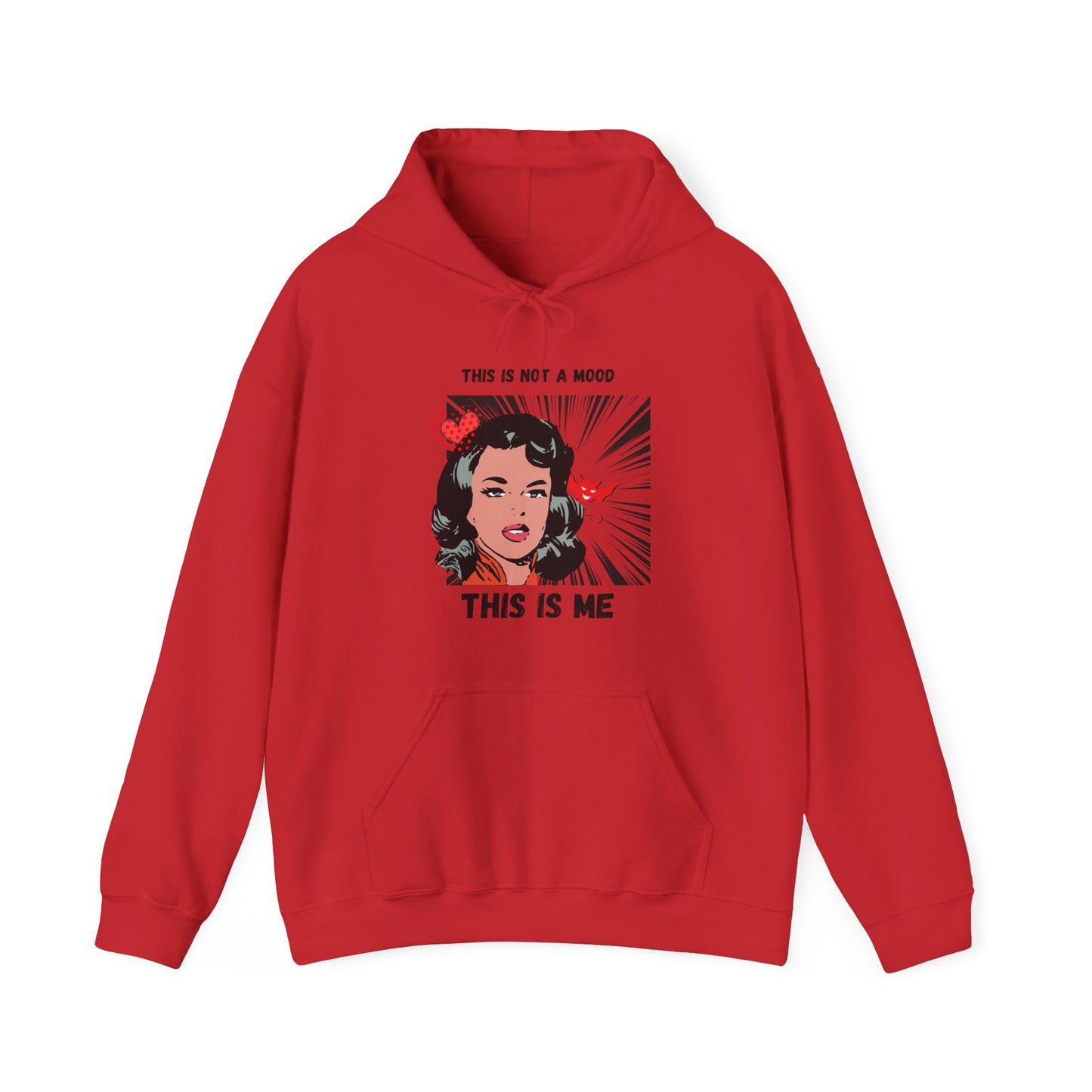 This Is Not A Mood Unisex Heavy Blend™ Hooded Sweatshirt, funny shirts, hoodies, gifts for women, graphic, personality, witty, sarcastic