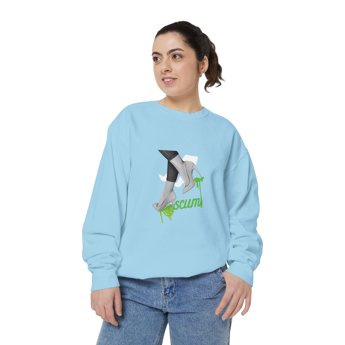 High Heels Dripping Scum Unisex Sweatshirt