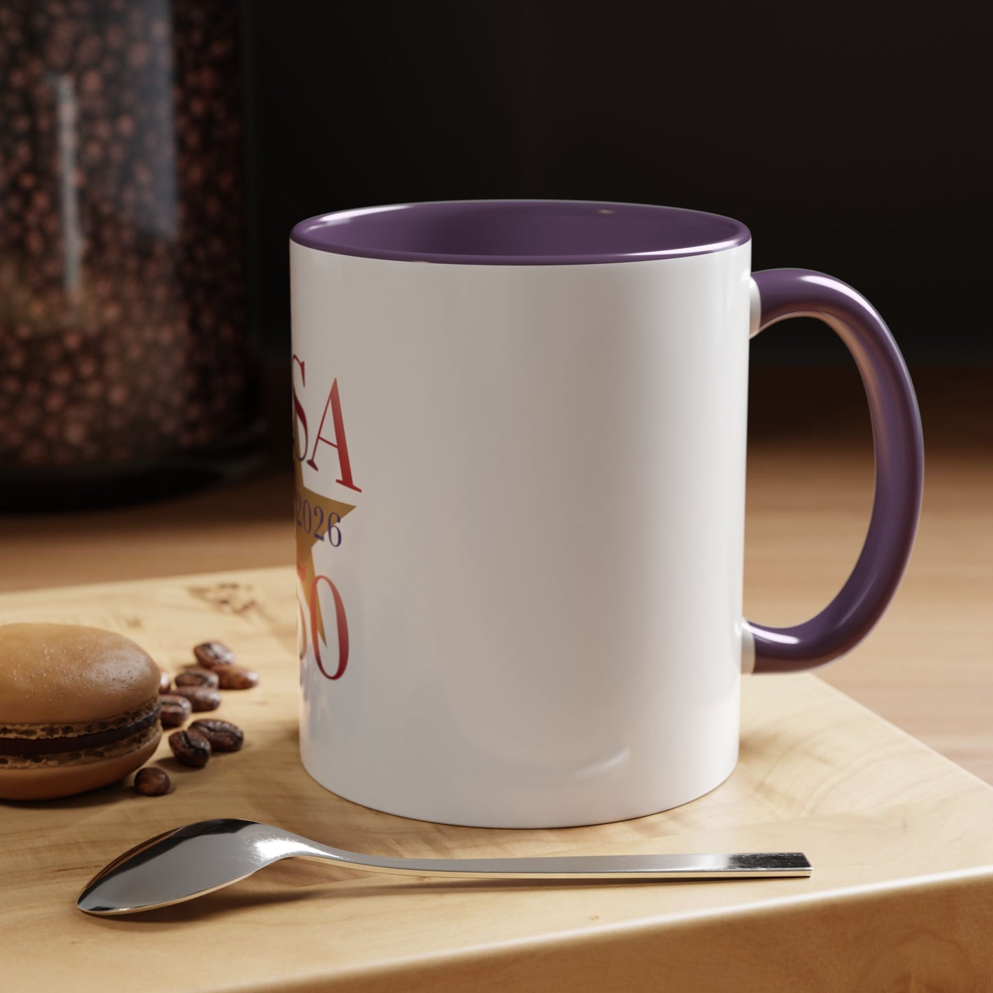 USA 250th Anniversary 1776 Accent Coffee Mug (11/15 oz)