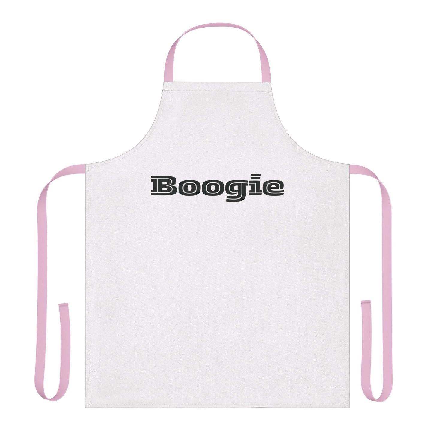 Boogie White Unisex Chefs Apron