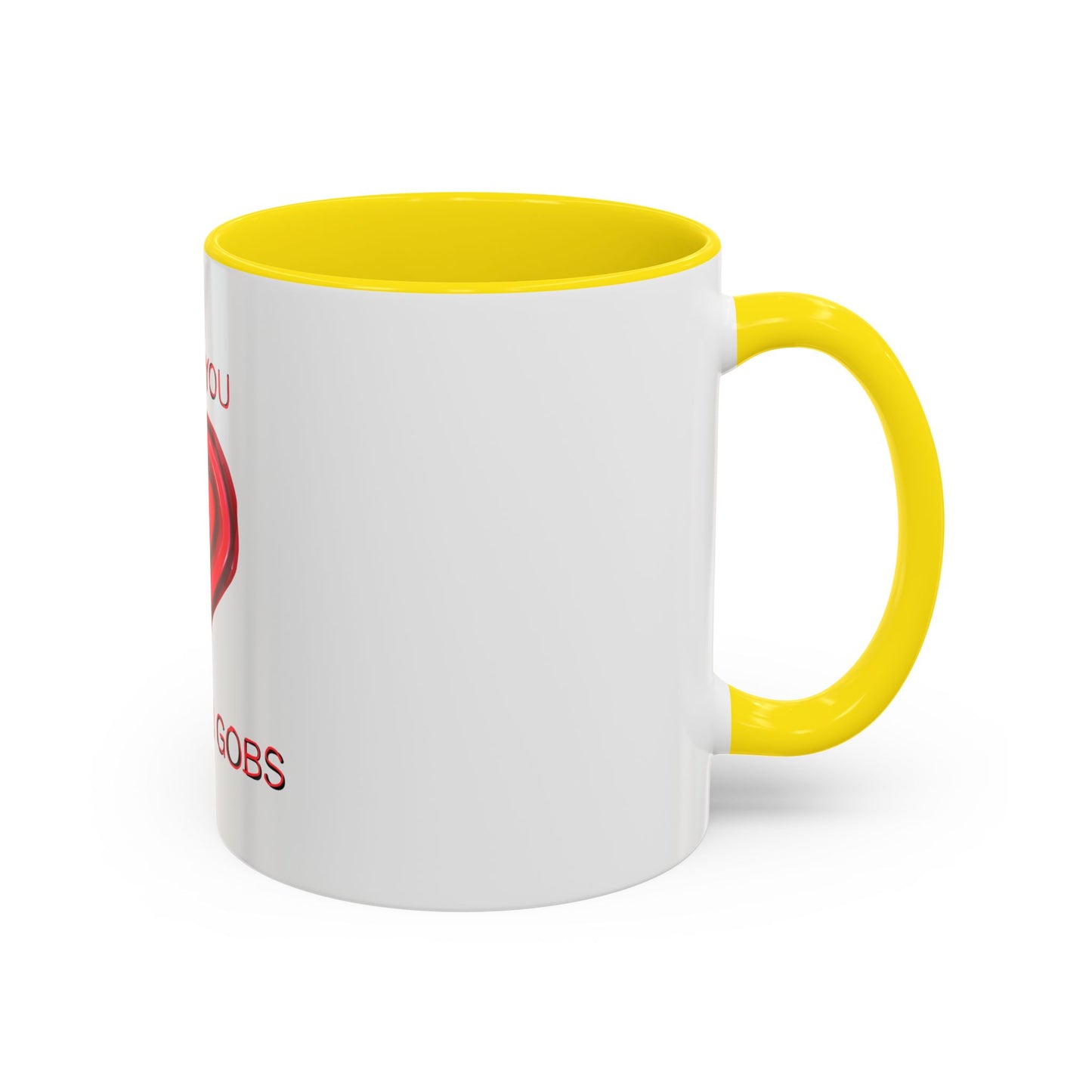Coffee Mug - Heart I Love You Gobs and Gobs - Romantic Valentine's Day Tea Cup - Family Love