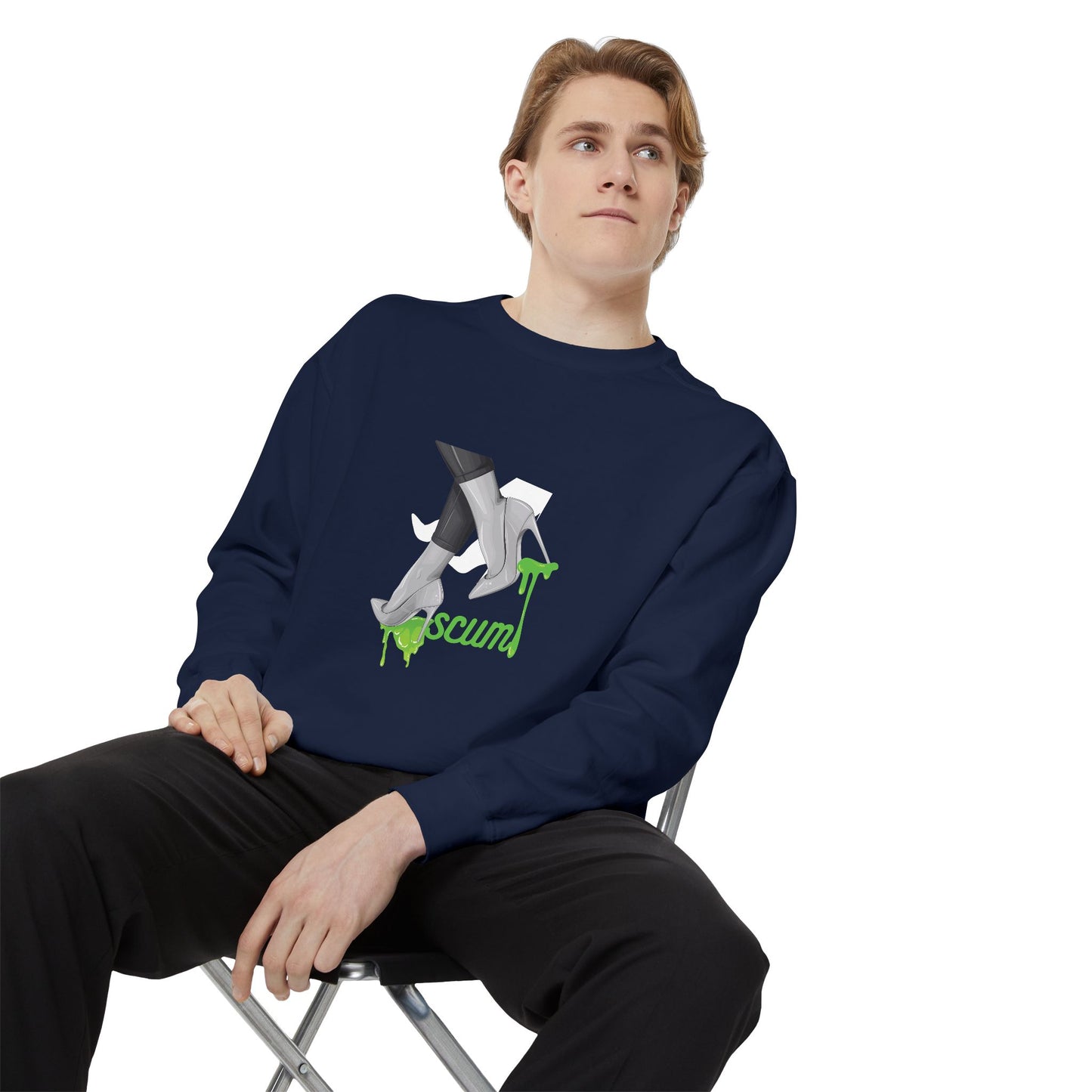 High Heels Dripping Scum Unisex Sweatshirt