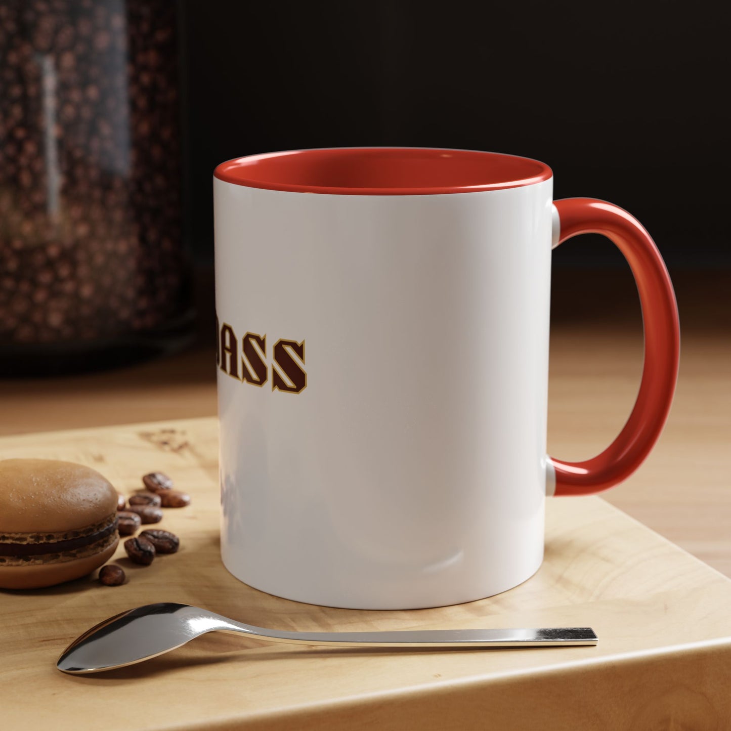 Badass Coffee Mug, Strong Empowered Bold Confident Gifts For Friends Mom Sister Dad Ceramic BPA-Free Gift