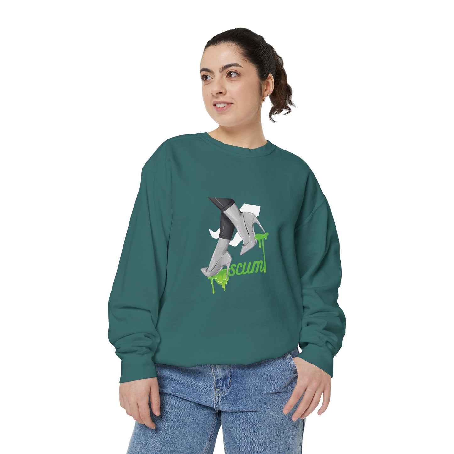 High Heels Dripping Scum Unisex Sweatshirt