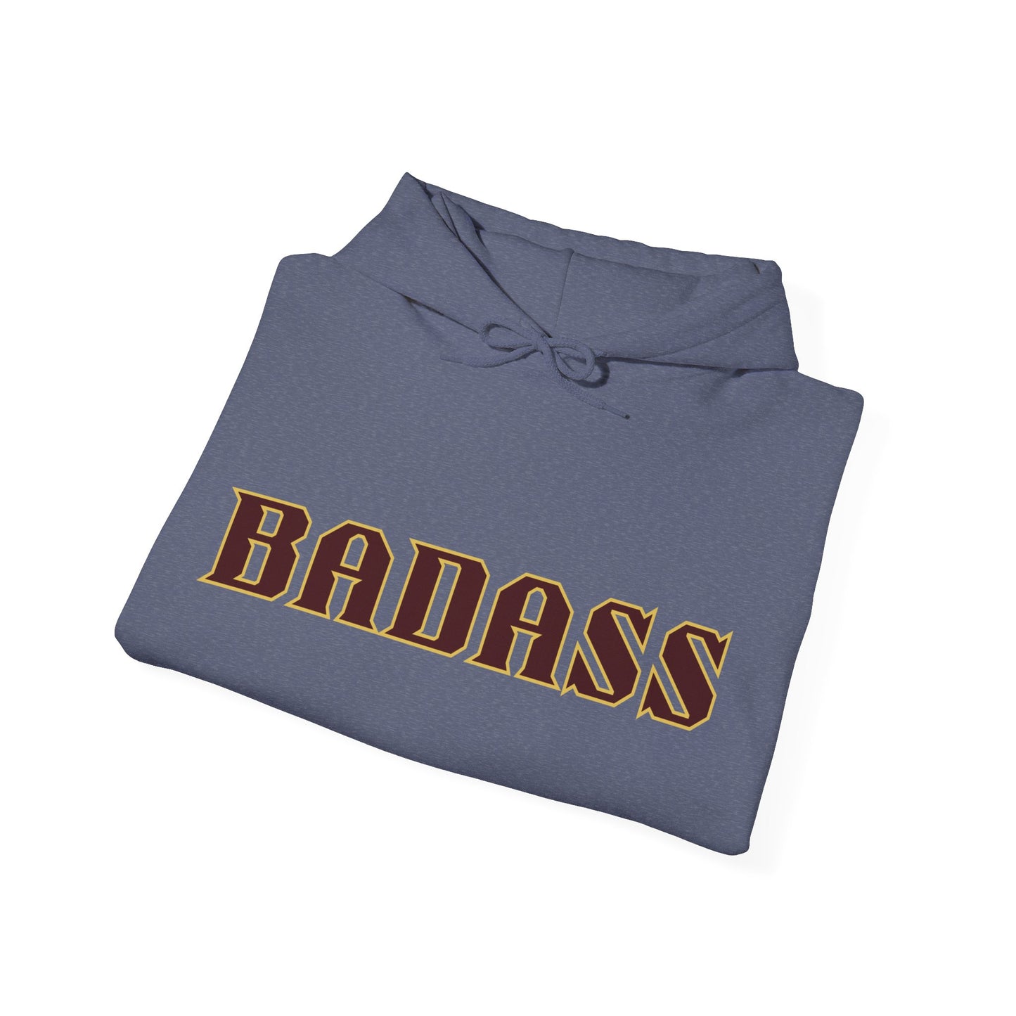 Badass Unisex Heavy Blend™ Hooded Sweatshirt, funny, strong, hoodies, gifts for friends, gender neutral, personality, attitude, warm, soft