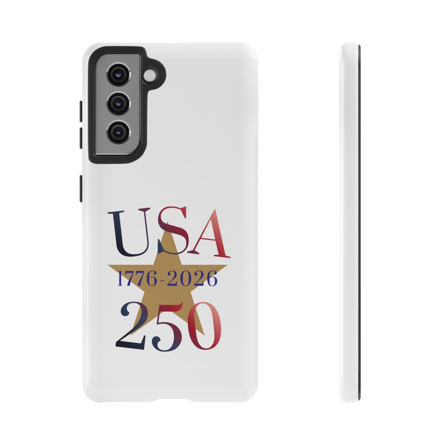 USA 250 Phone Case — 1776–2026 Bicentennial Celebration Protective Case