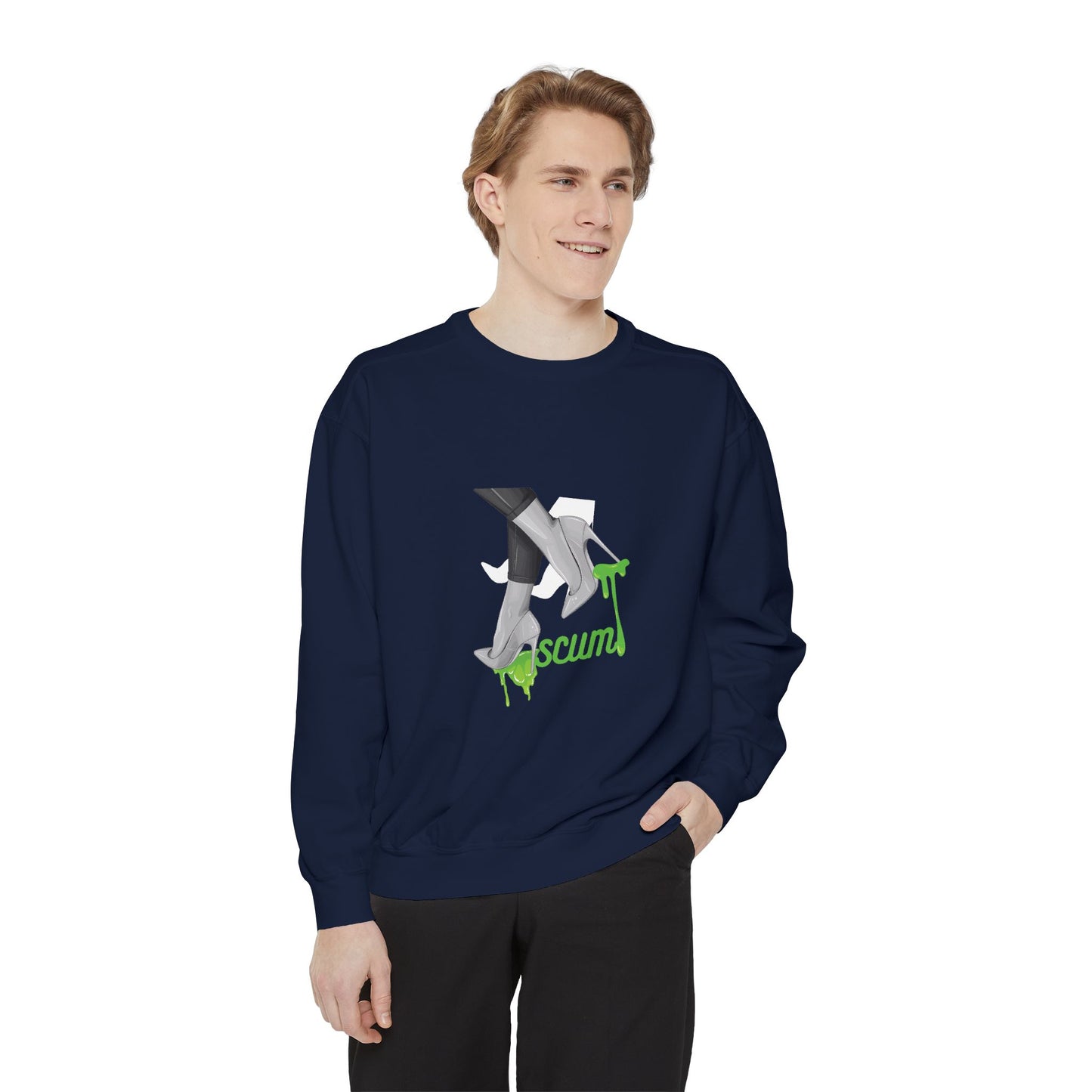 High Heels Dripping Scum Unisex Sweatshirt