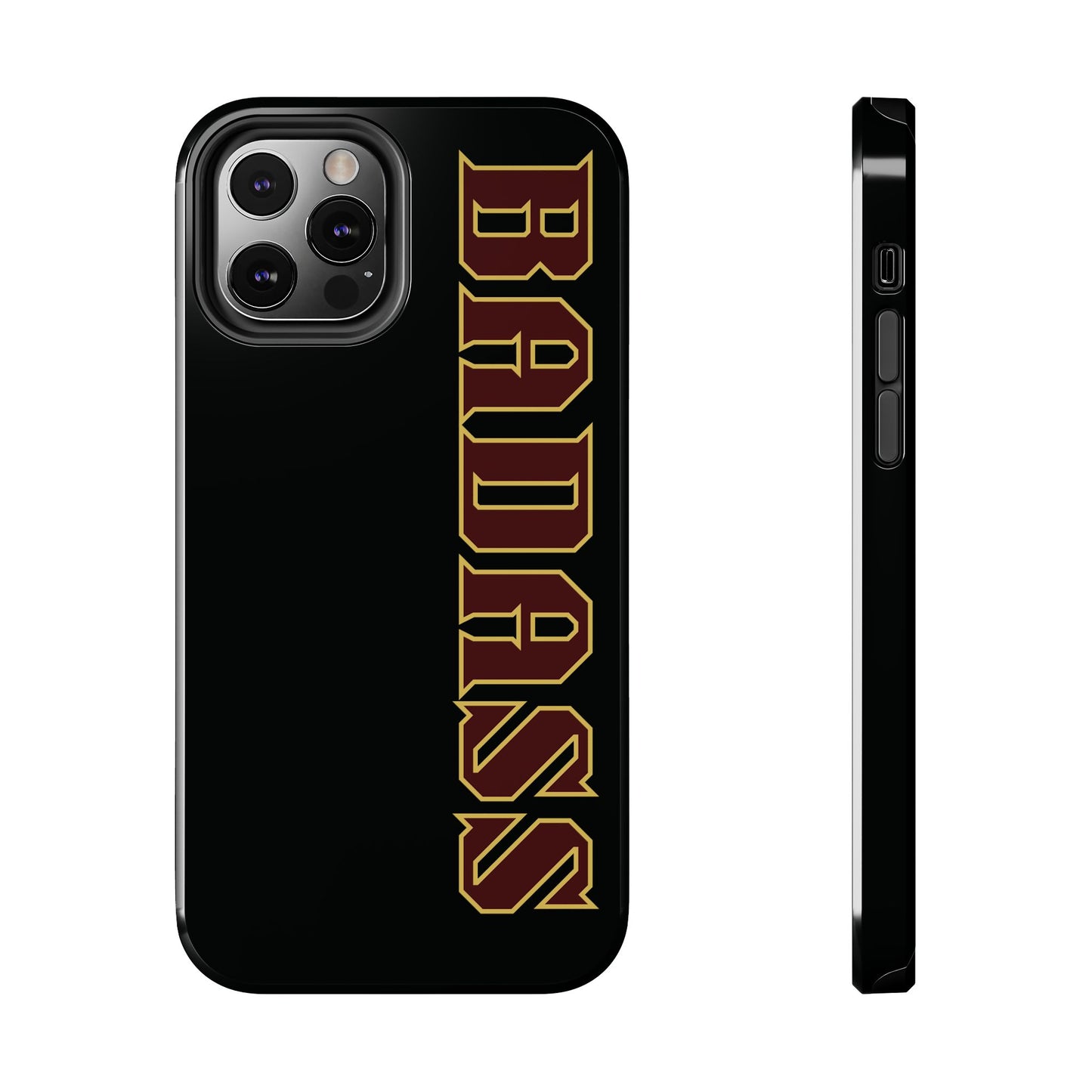 Badass Tough Phone Cases, iPhone & Samsung cases, wireless charging, empowered, strong, snarky, funny, gifts for women, gifts for men