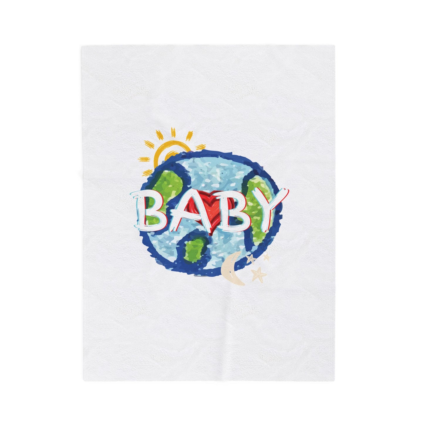 Baby Colorful Velveteen Blanket, Cozy Throw, Home Decor, Gift, Bed Cover, Vibrant Couch Blanket, Gender Neutral, Birthday, Christmas