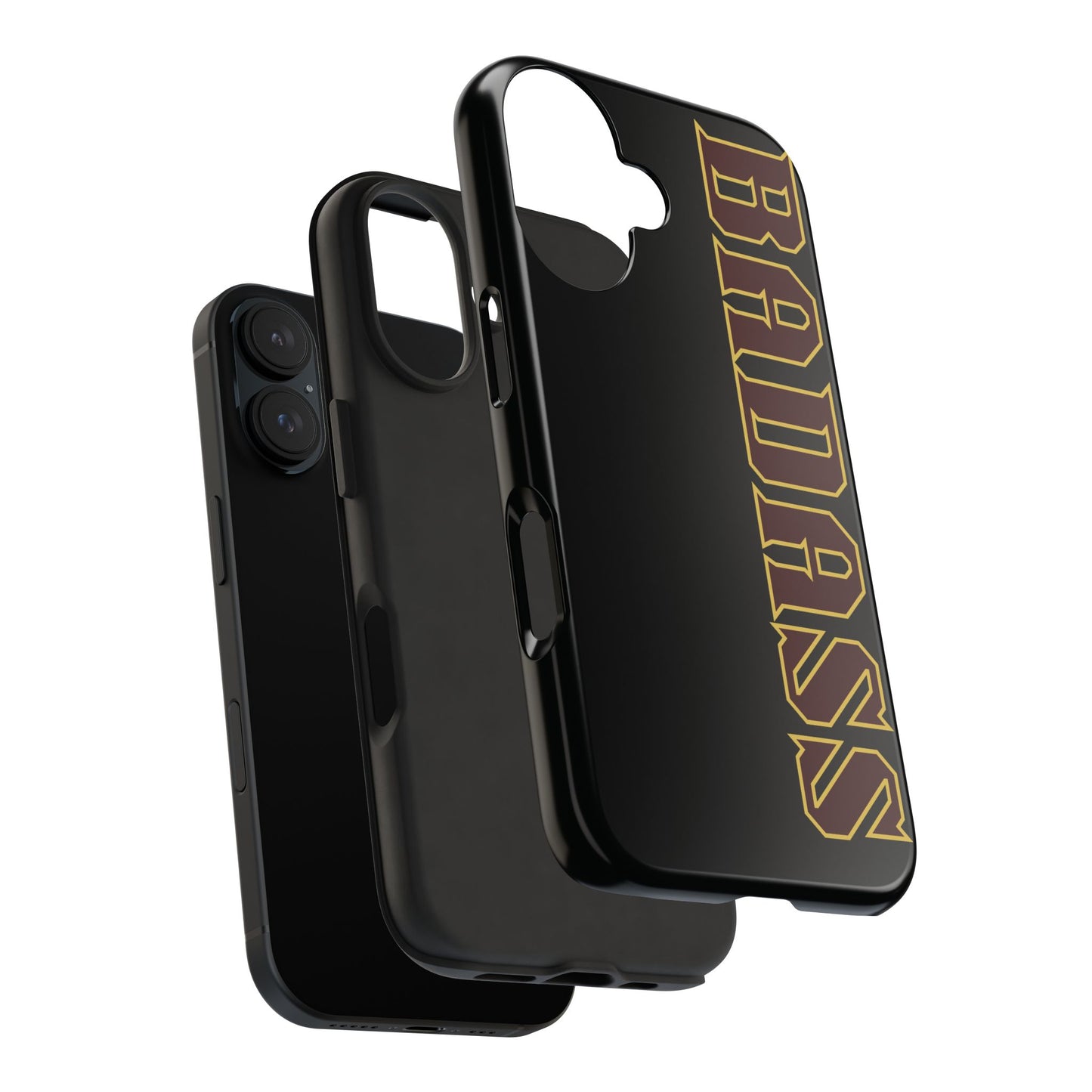 Badass Tough Phone Cases, iPhone & Samsung cases, wireless charging, empowered, strong, snarky, funny, gifts for women, gifts for men
