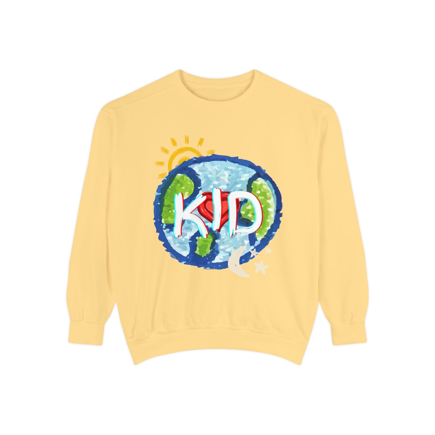Kid World Graphic Unisex Sweatshirt