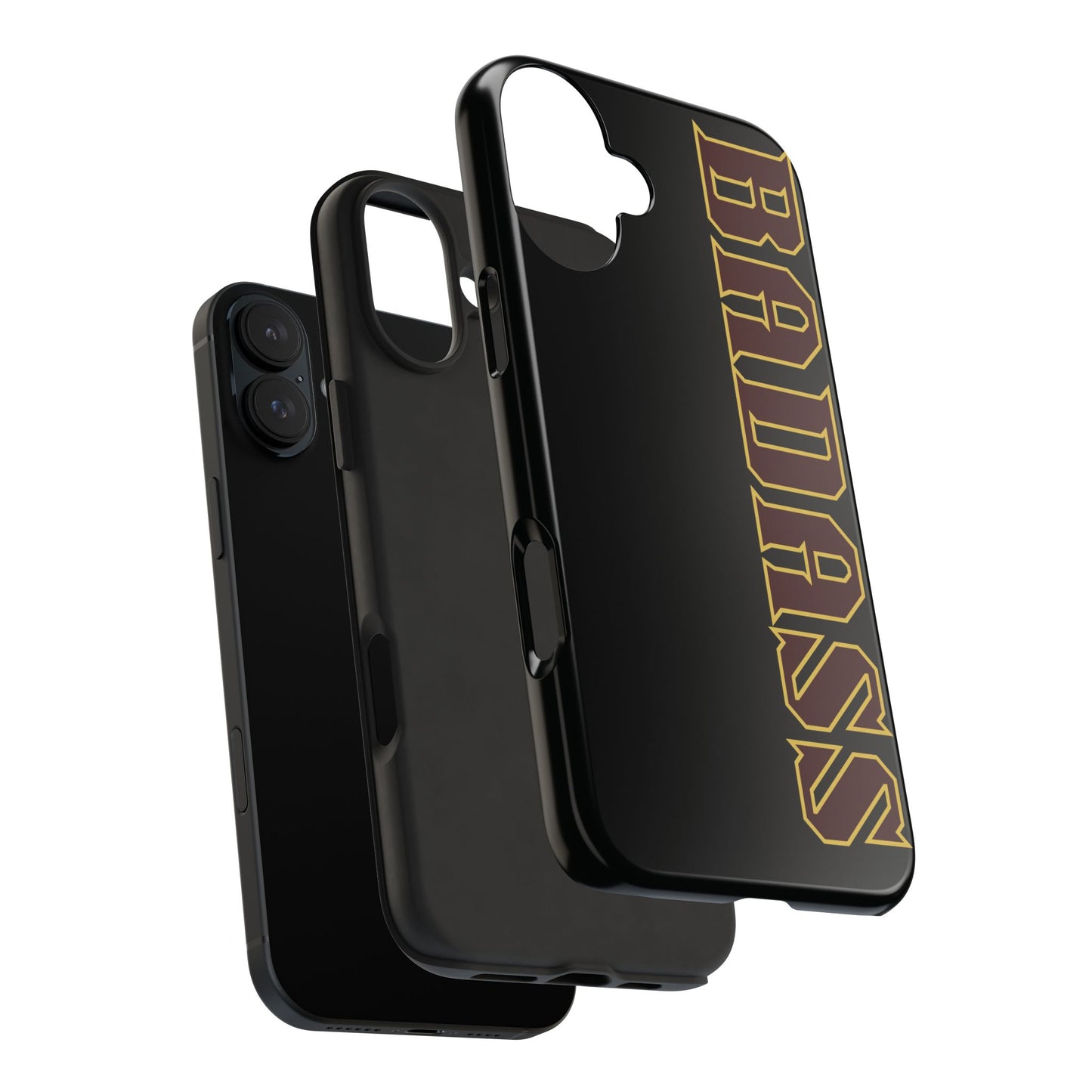 Badass Tough Phone Cases, iPhone & Samsung cases, wireless charging, empowered, strong, snarky, funny, gifts for women, gifts for men
