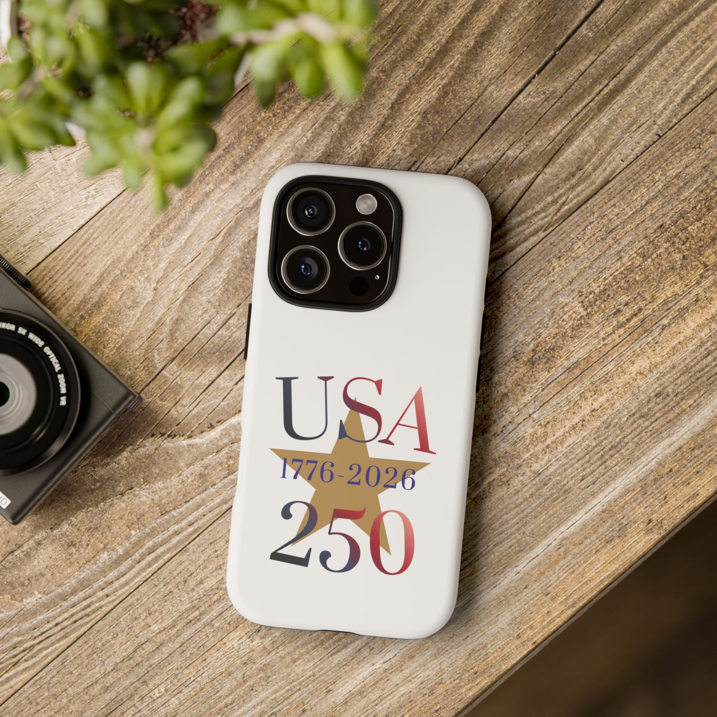 USA 250 Phone Case — 1776–2026 Bicentennial Celebration Protective Case