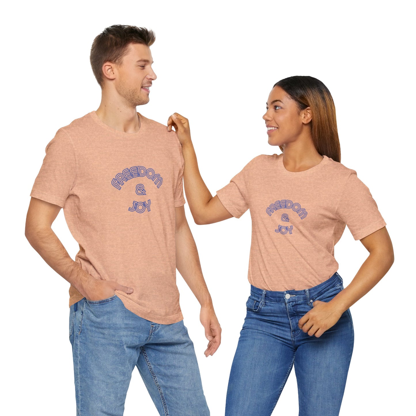 Freedom & Joy Unisex Tee - America Pride Equality Love Election Gift