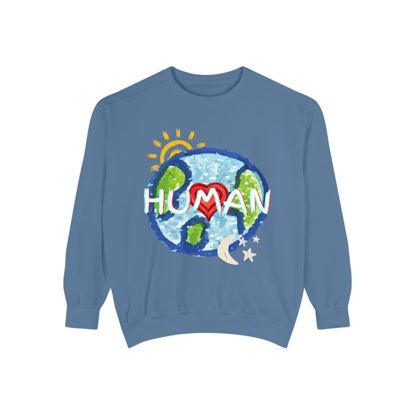 Human World Graphic Unisex Sweatshirt