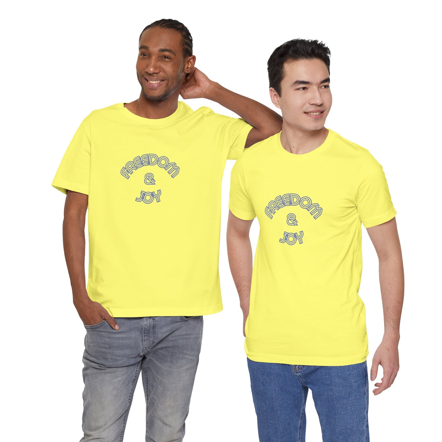 Freedom & Joy Unisex Tee - America Pride Equality Love Election Gift