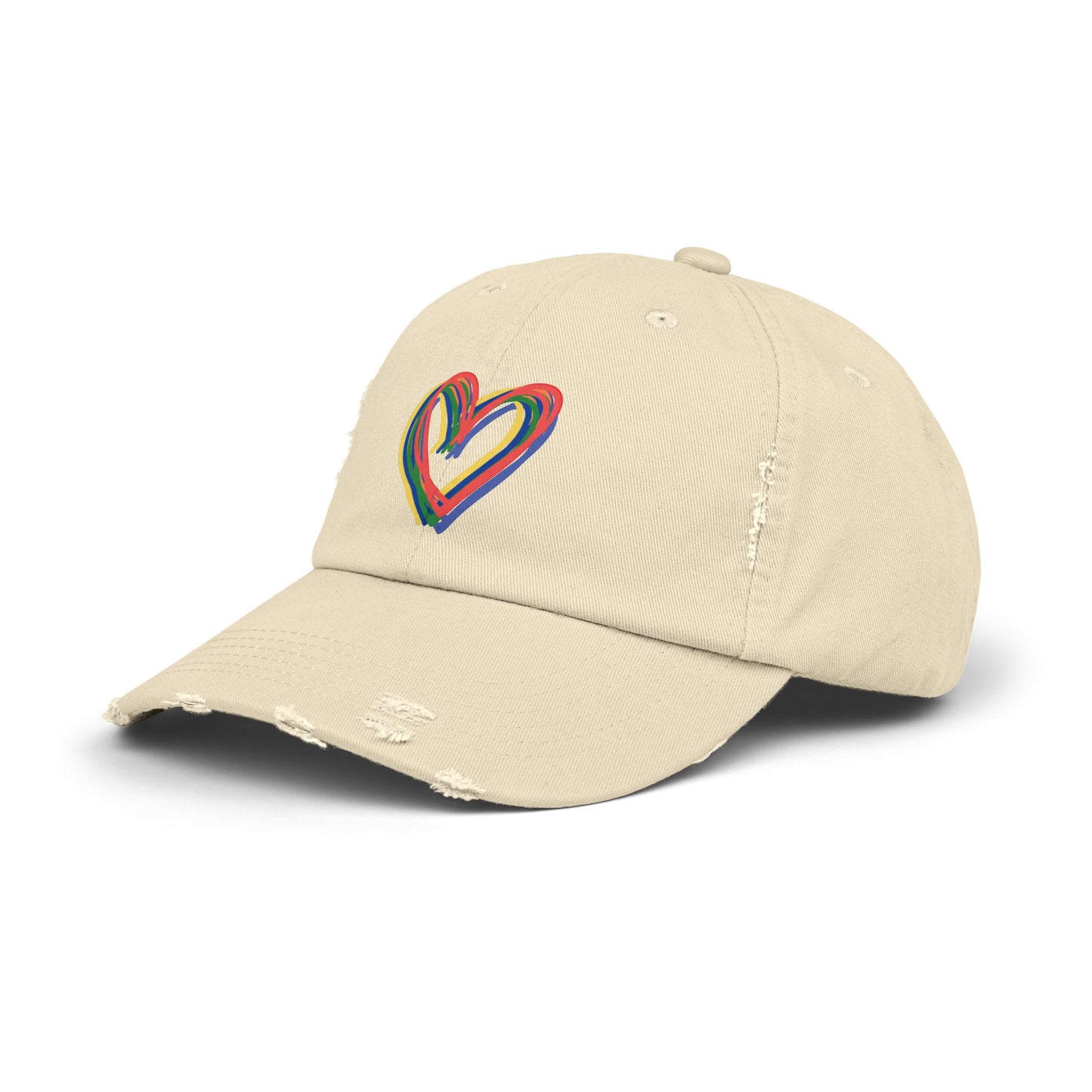 Rainbow Hearts Cap