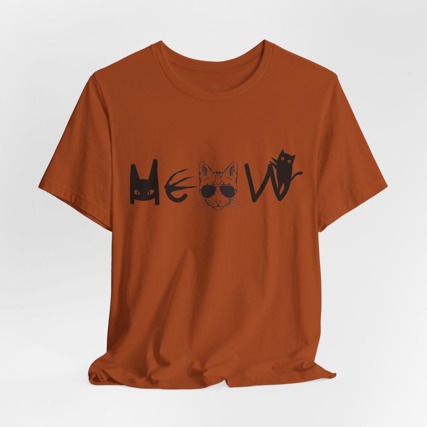 Meow Unisex Tee - Cats, Sassy, Fun Shirt for Halloween or Election Gift