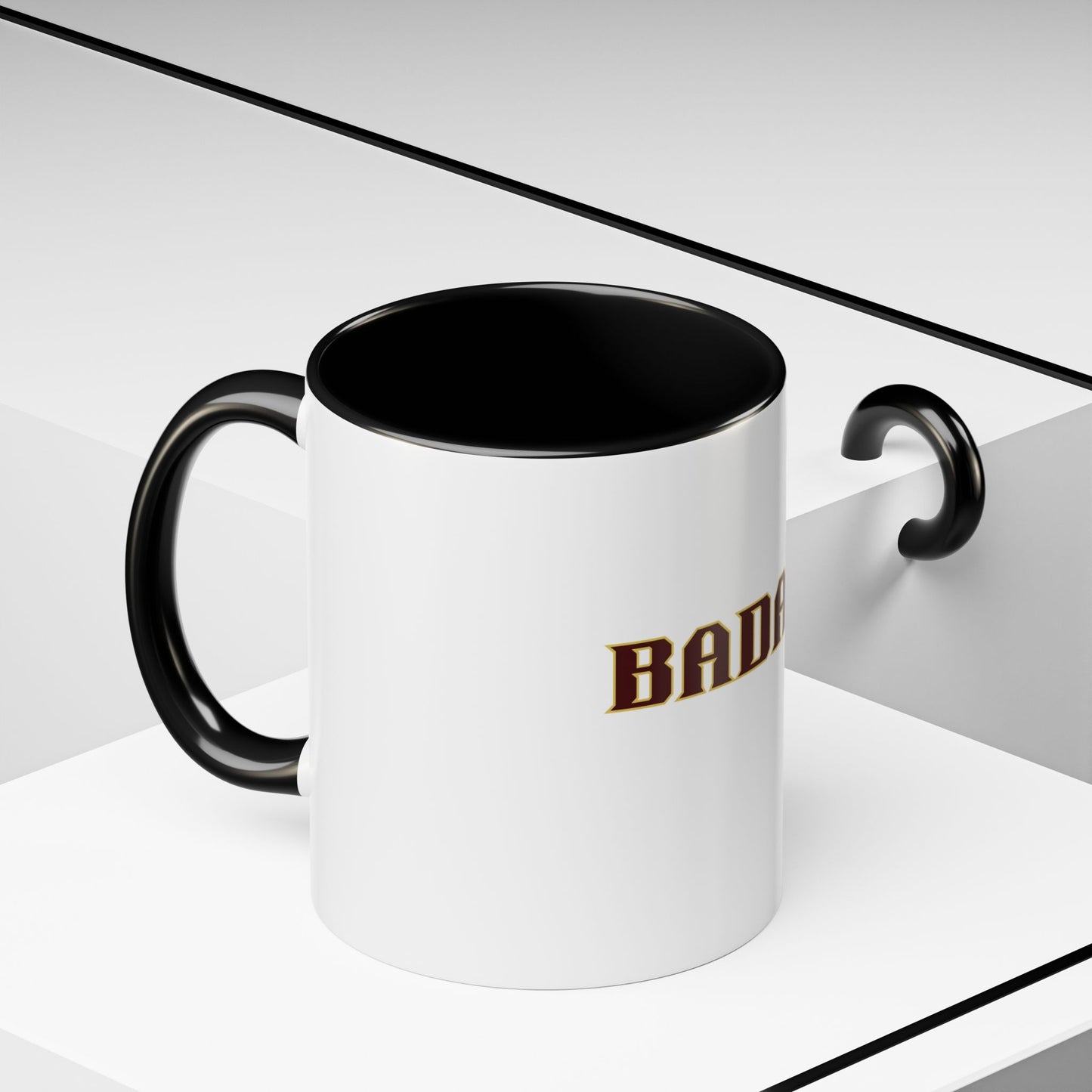 Badass Coffee Mug, Strong Empowered Bold Confident Gifts For Friends Mom Sister Dad Ceramic BPA-Free Gift