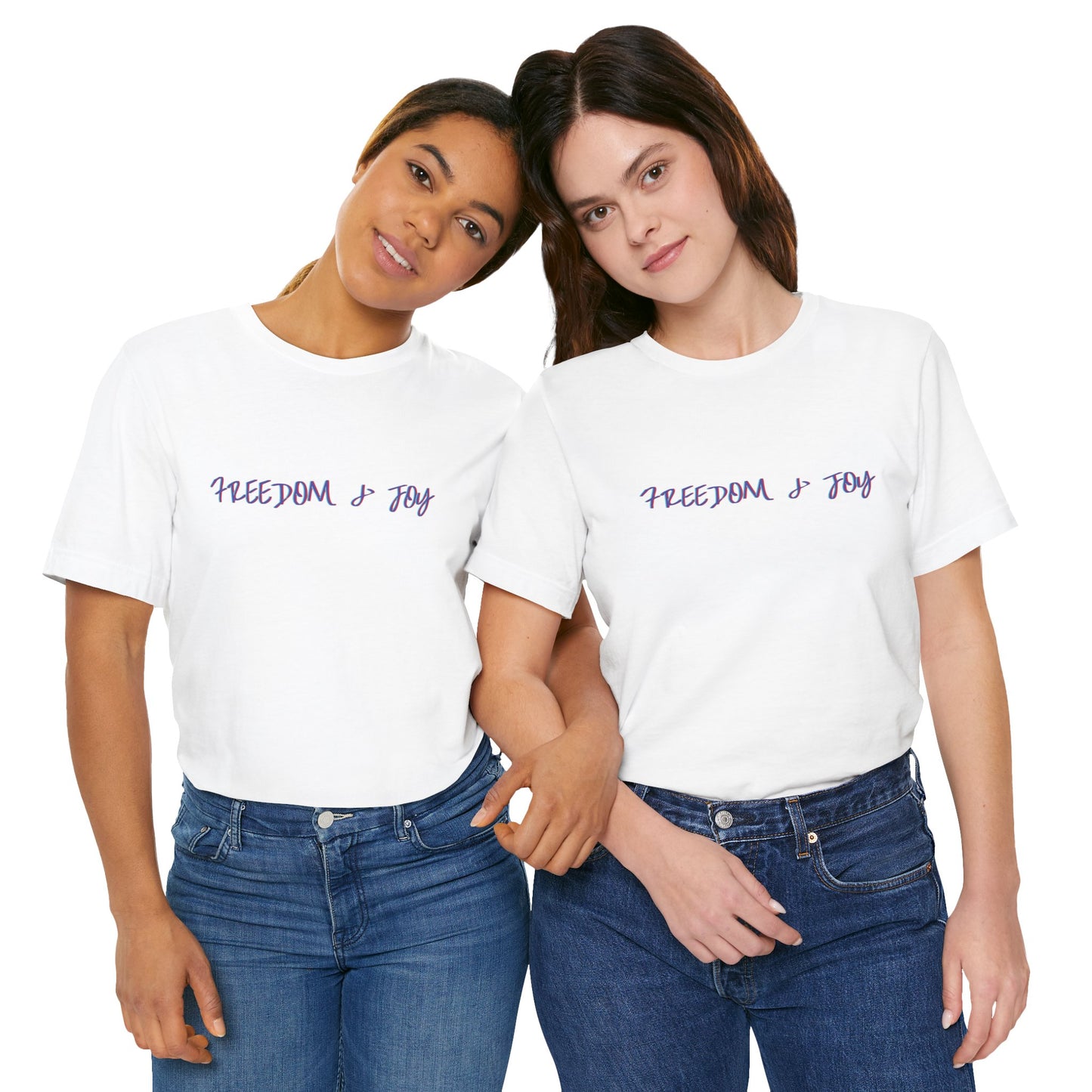 Freedom & Joy Unisex Tee - America Pride Equality Love Election Gift
