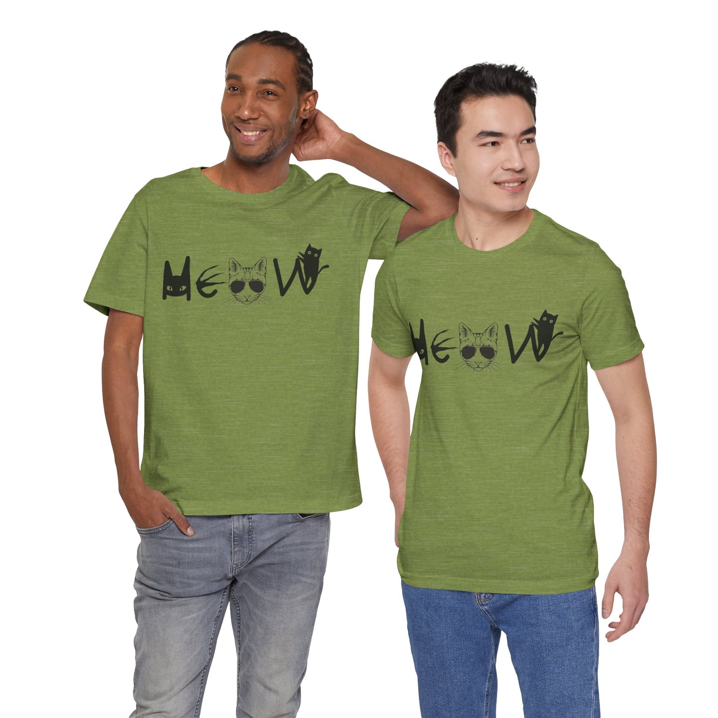 Meow Unisex Tee - Cats, Sassy, Fun Shirt for Halloween or Election Gift
