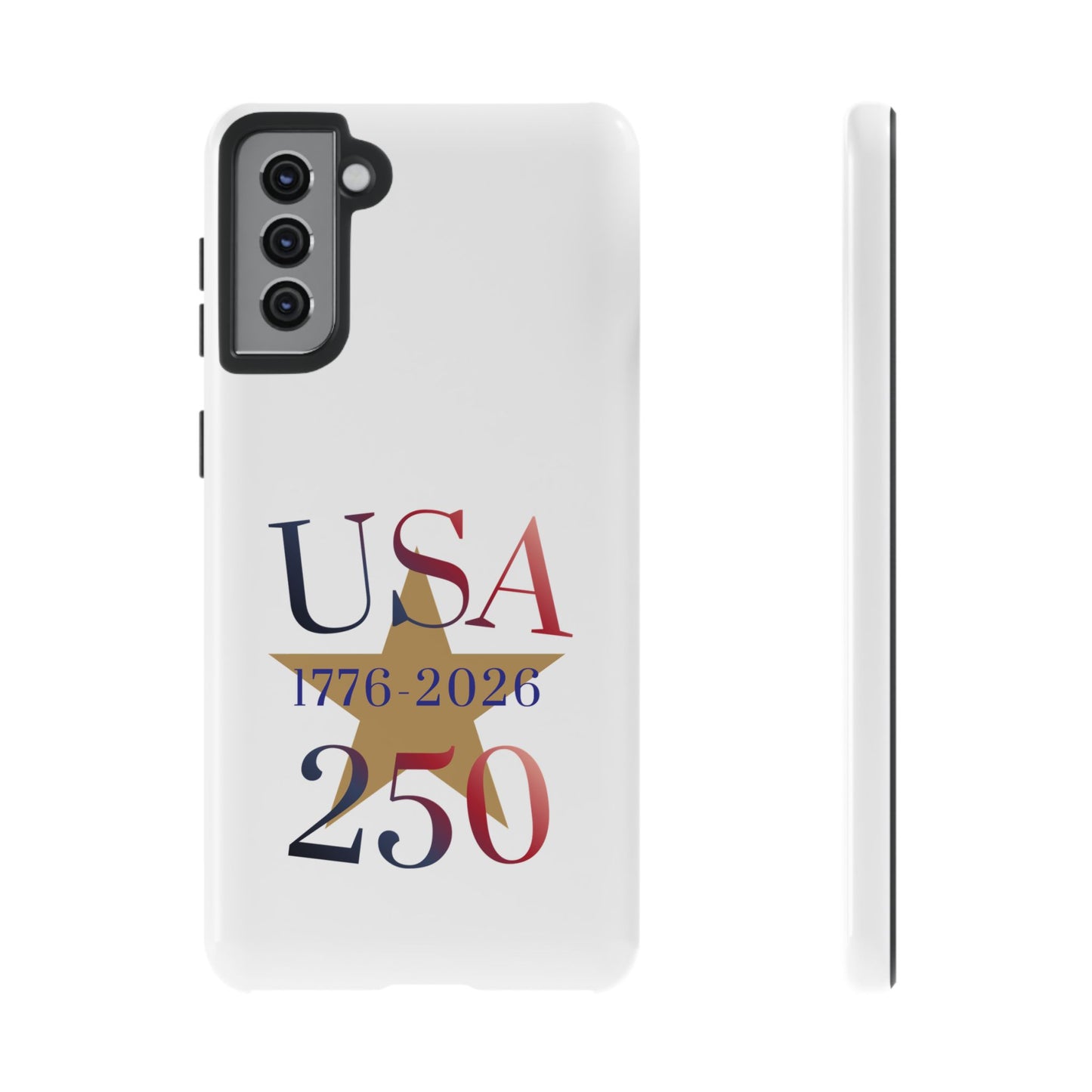 USA 250 Phone Case — 1776–2026 Bicentennial Celebration Protective Case
