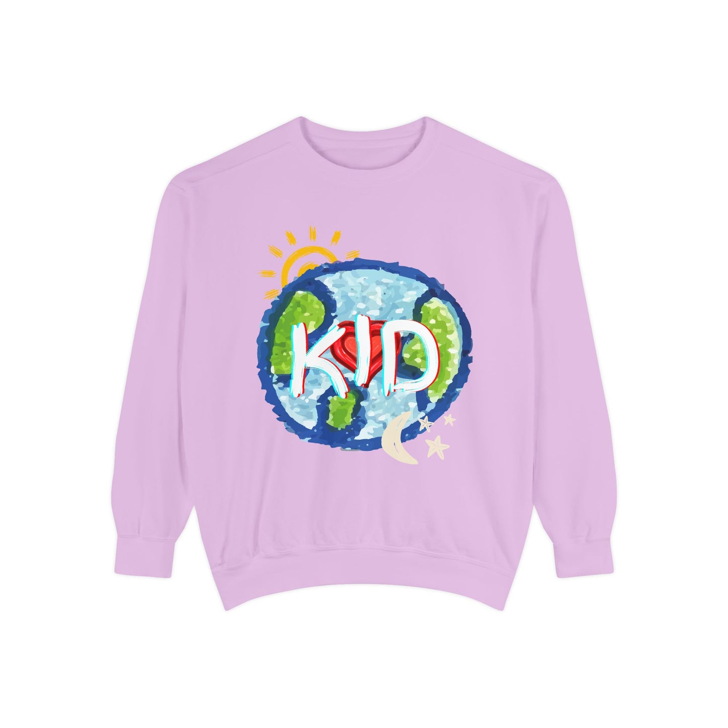 Kid World Graphic Unisex Sweatshirt