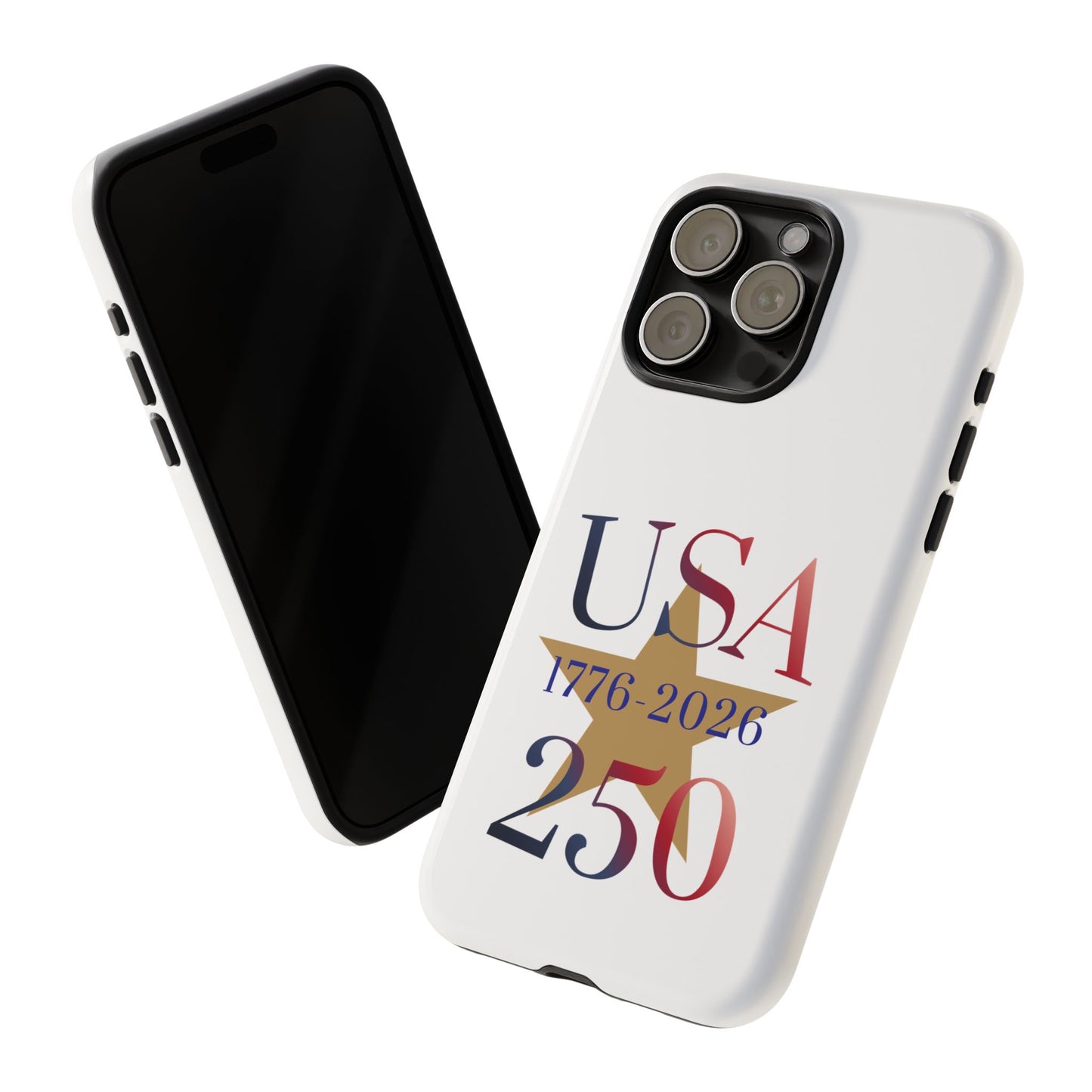 USA 250 Phone Case — 1776–2026 Bicentennial Celebration Protective Case