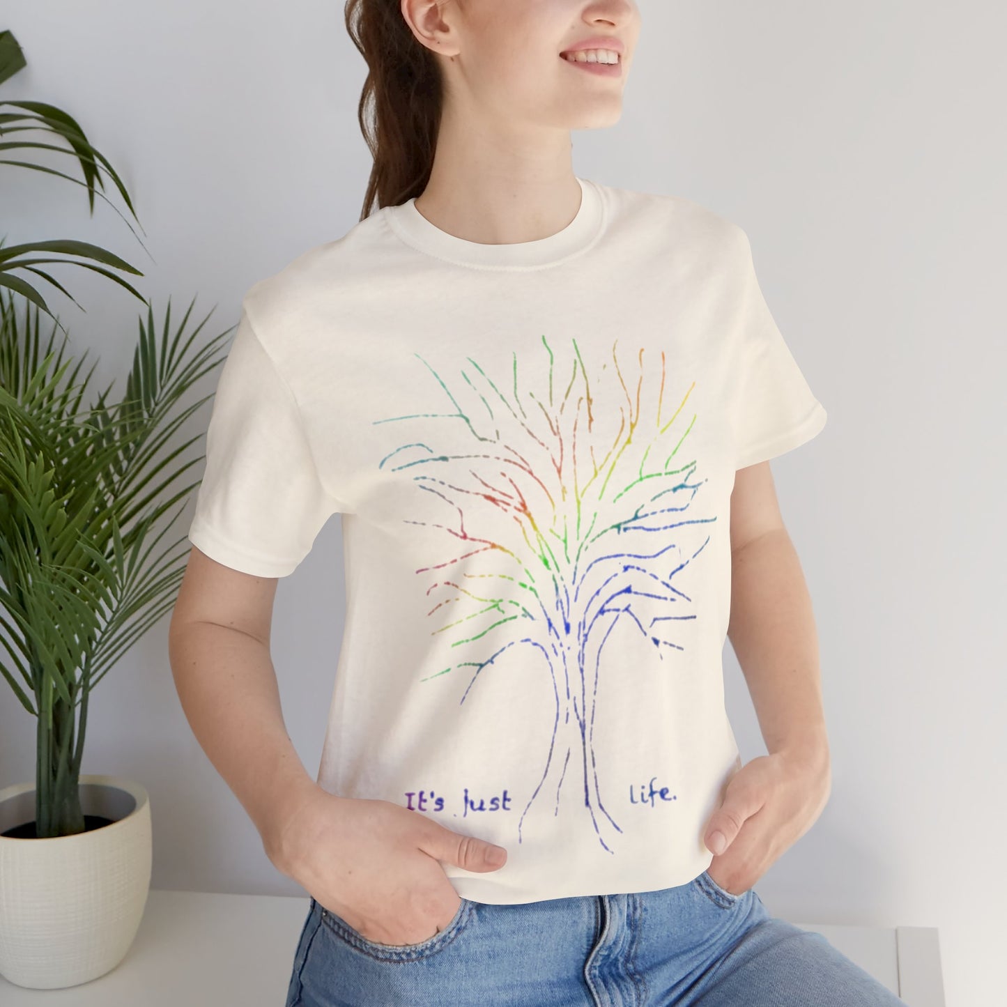 Rainbow Tree Unisex Tee