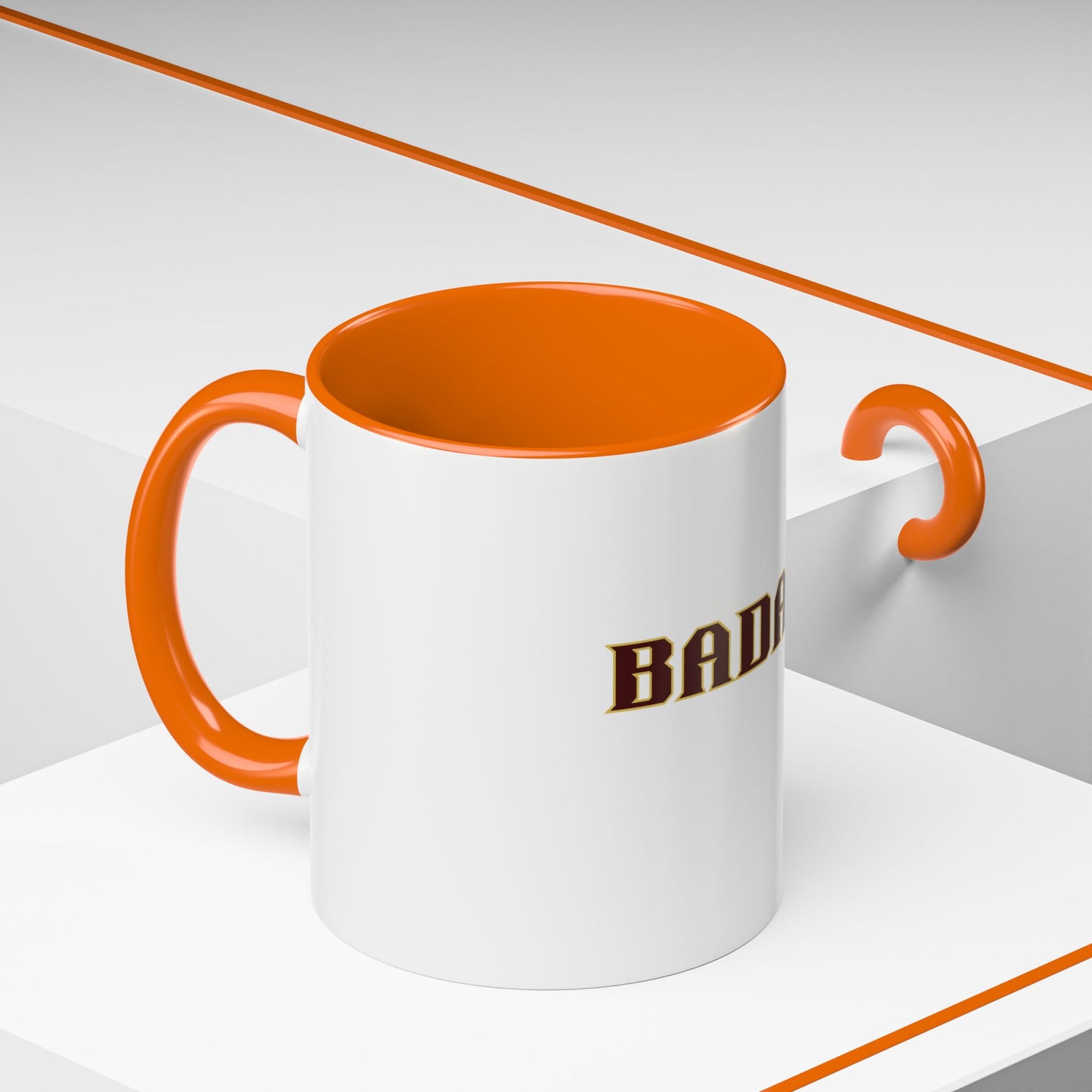 Badass Coffee Mug, Strong Empowered Bold Confident Gifts For Friends Mom Sister Dad Ceramic BPA-Free Gift