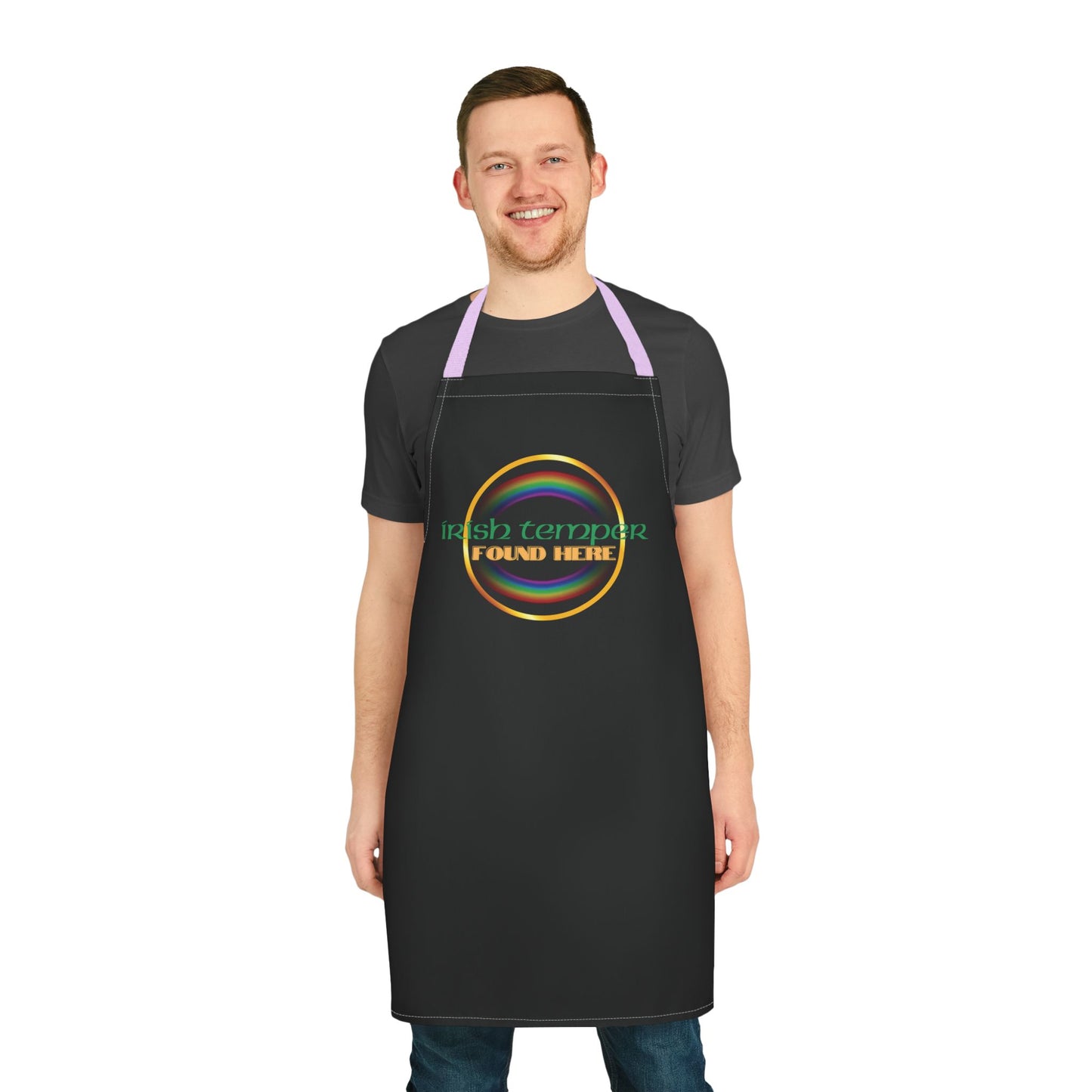 Irish Temper Found Here Unisex Chefs Apron