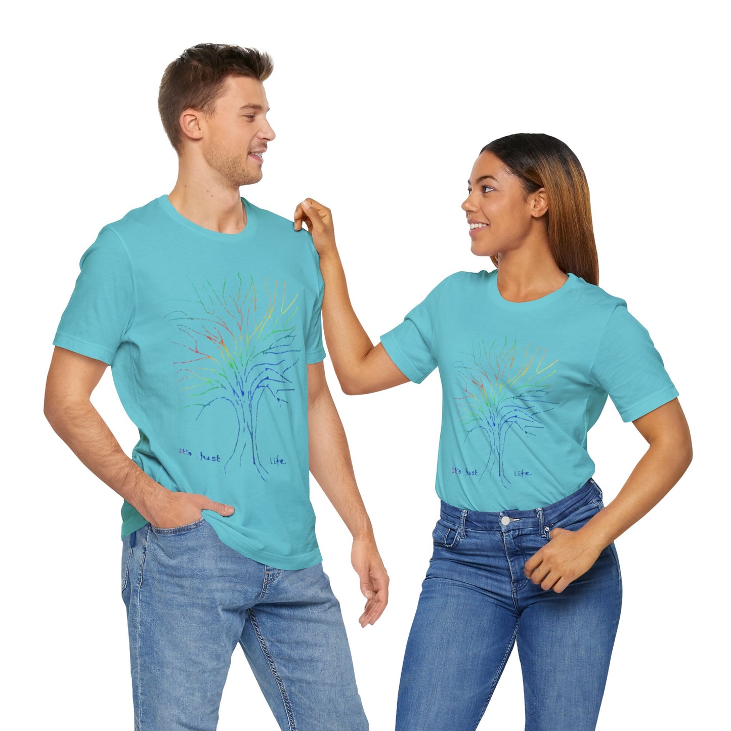 Rainbow Tree Unisex Tee