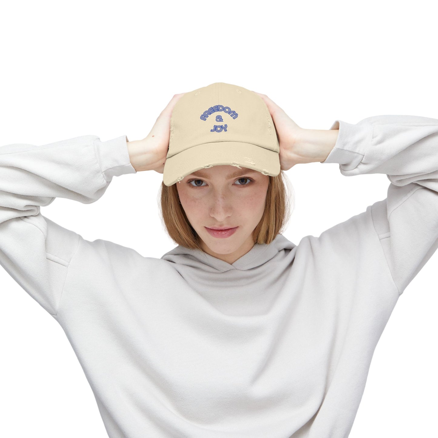 Freedom & Joy Distressed Cap