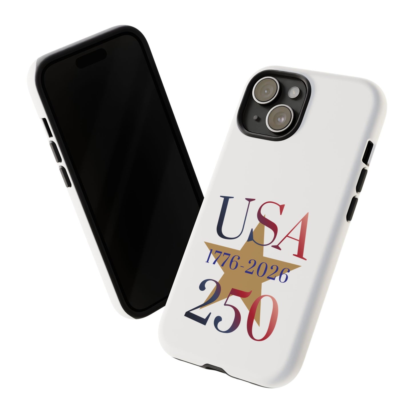 USA 250 Phone Case — 1776–2026 Bicentennial Celebration Protective Case
